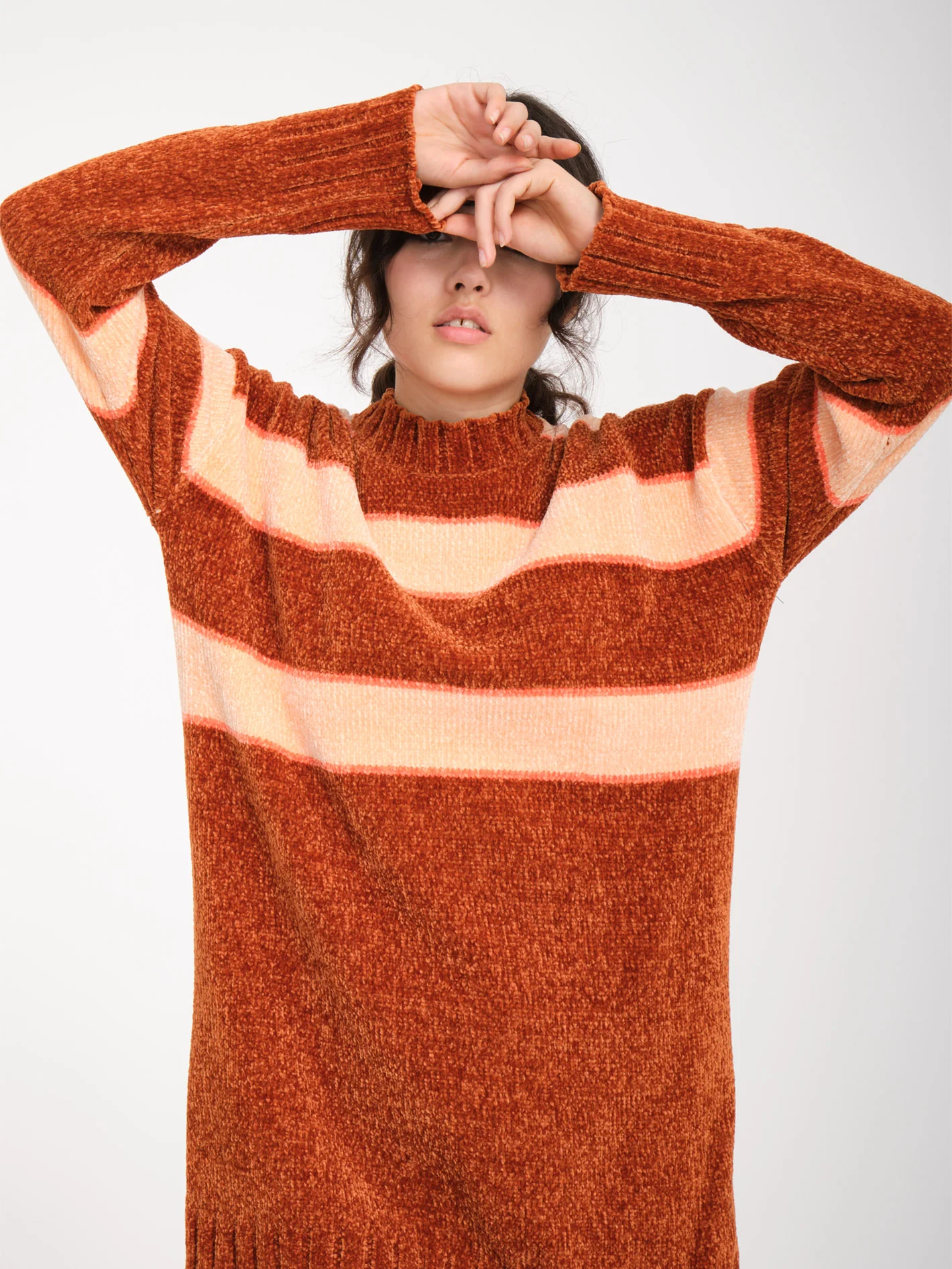 Bubble Tea Dress - NUTMEG - Image 4