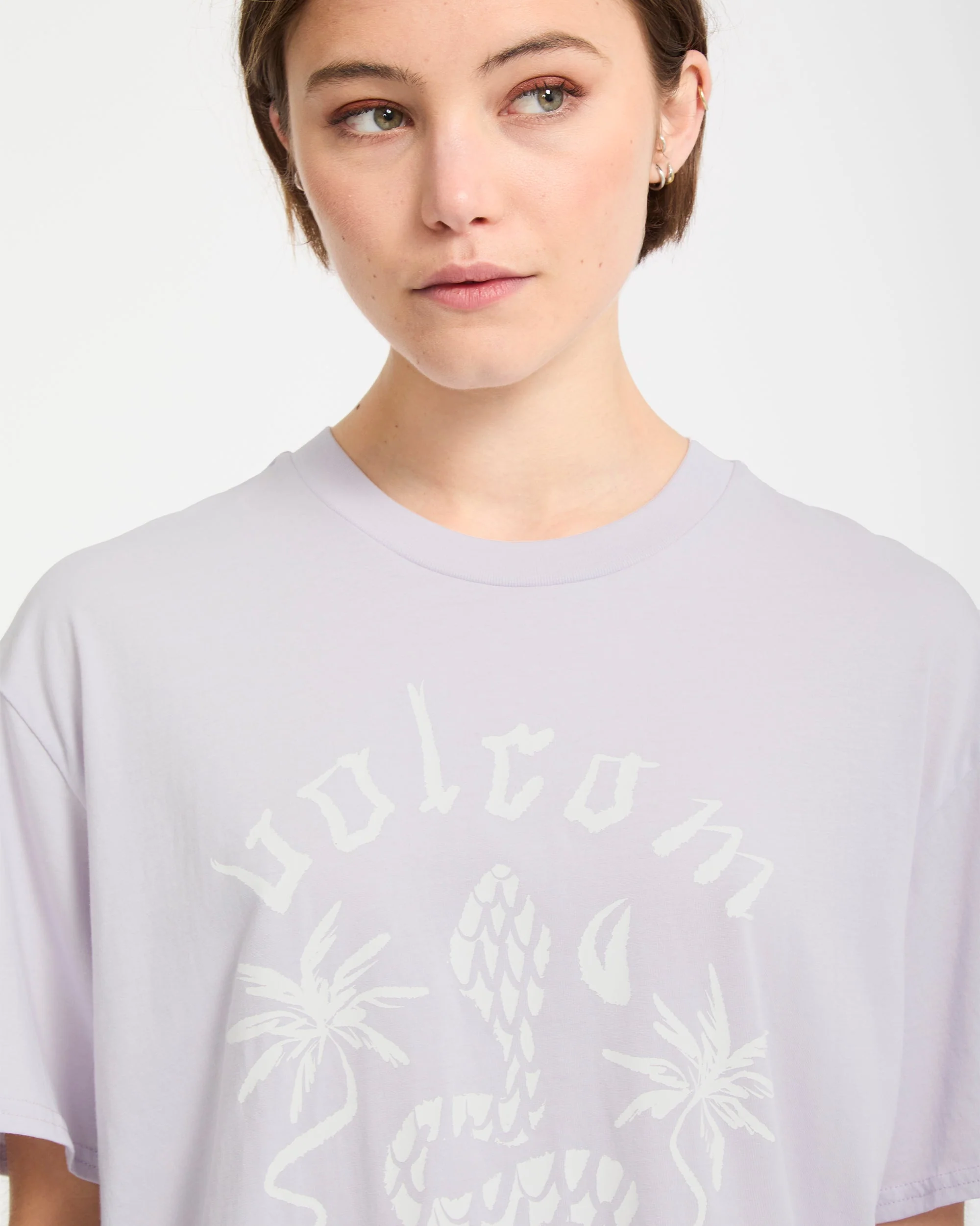 Burnout Boyfriend T-Shirt - Dusty Lavender - Image 4