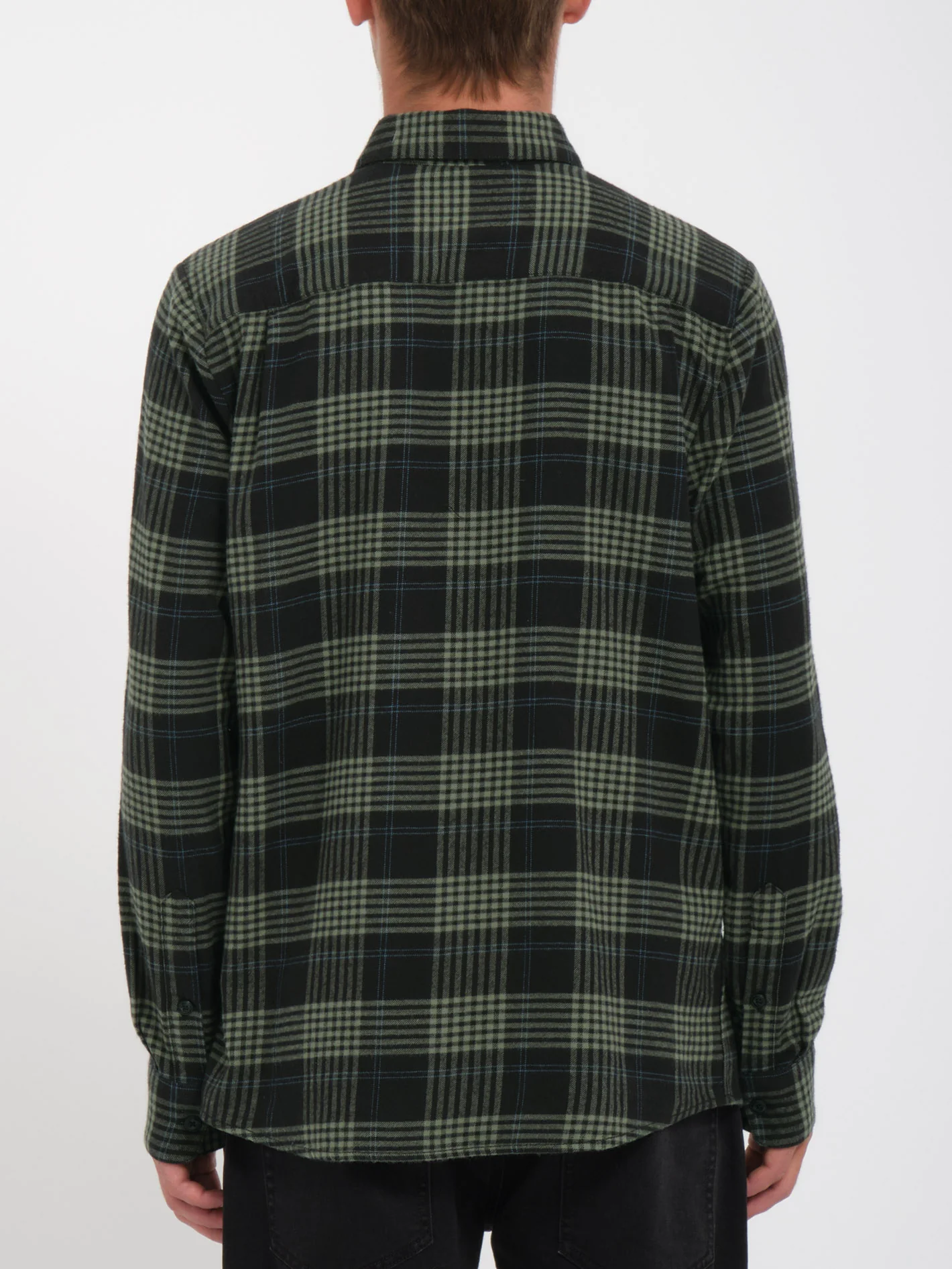 Caden Plaid Shirt - BLACK - Image 2
