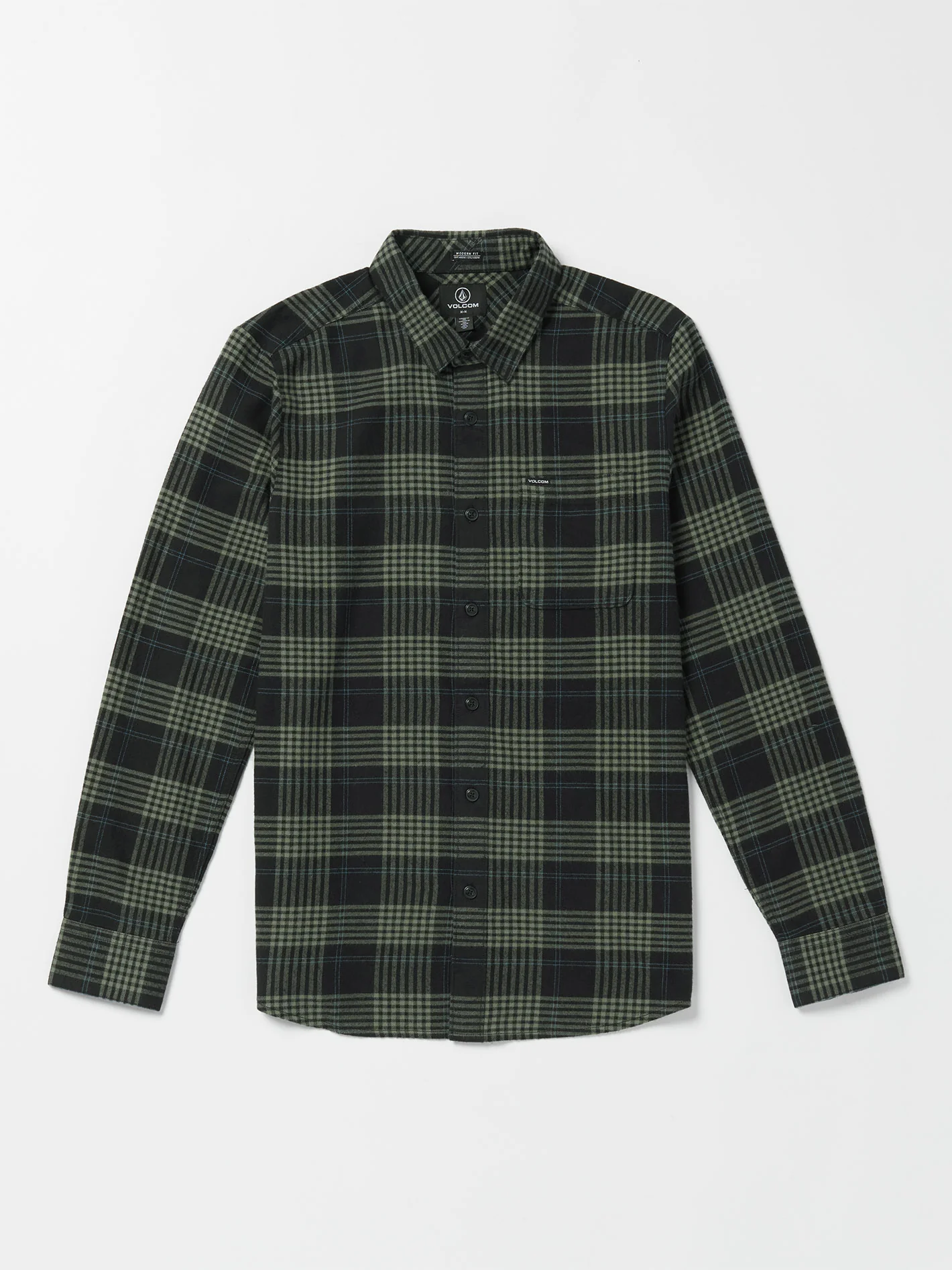 Caden Plaid Shirt - BLACK - Image 3