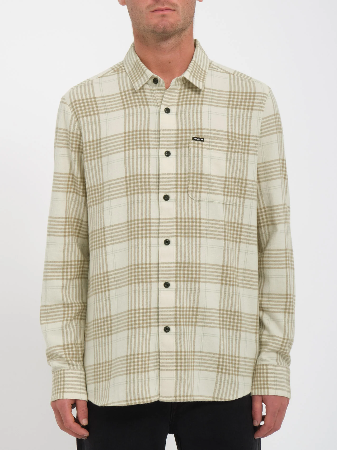 Caden Plaid Shirt - DIRTY WHITE
