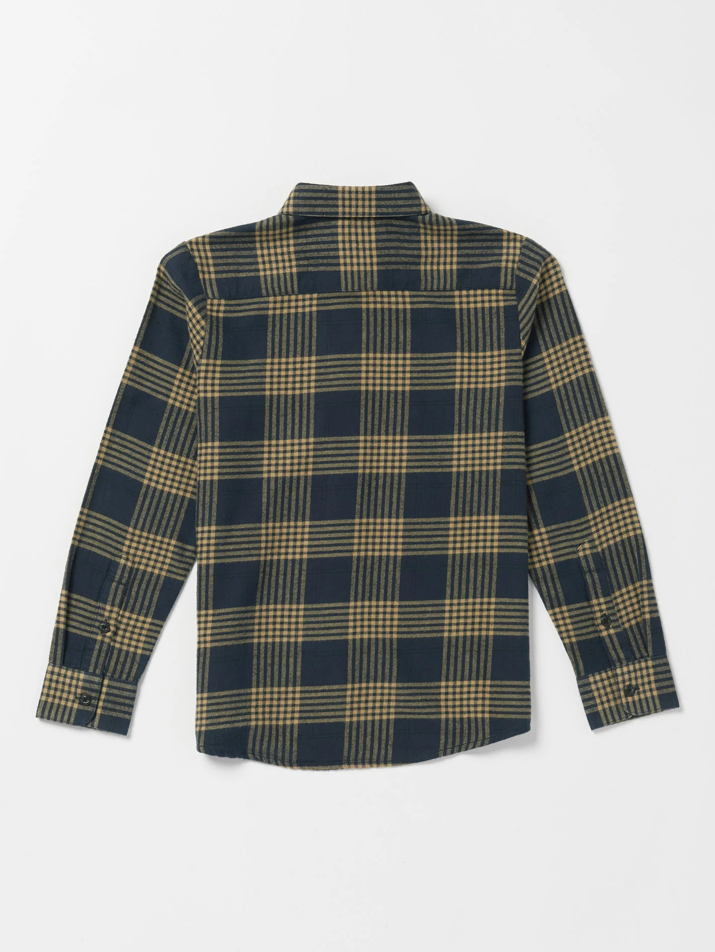 Caden Plaid Shirt - NAVY - (KIDS) - Image 3