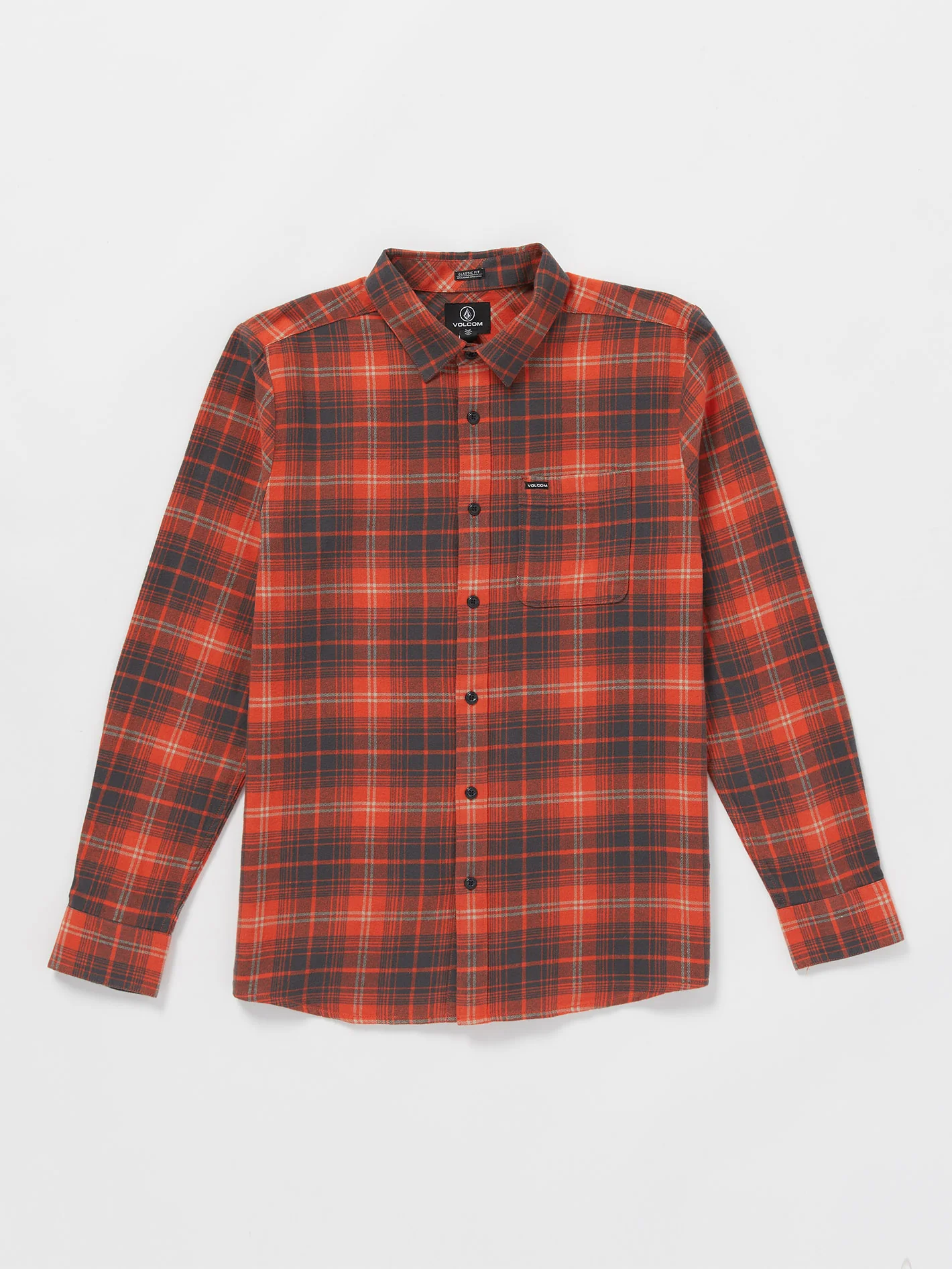 Caden Plaid Shirt - Bright Red - Image 3