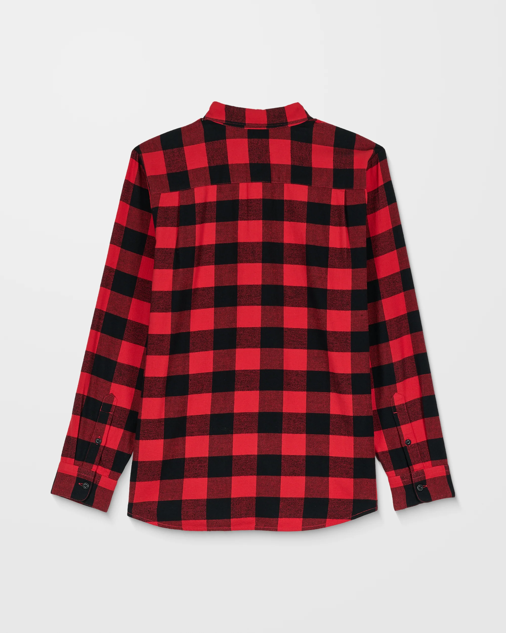 Caden Plaid Shirt - Lifeguard Red - Image 9