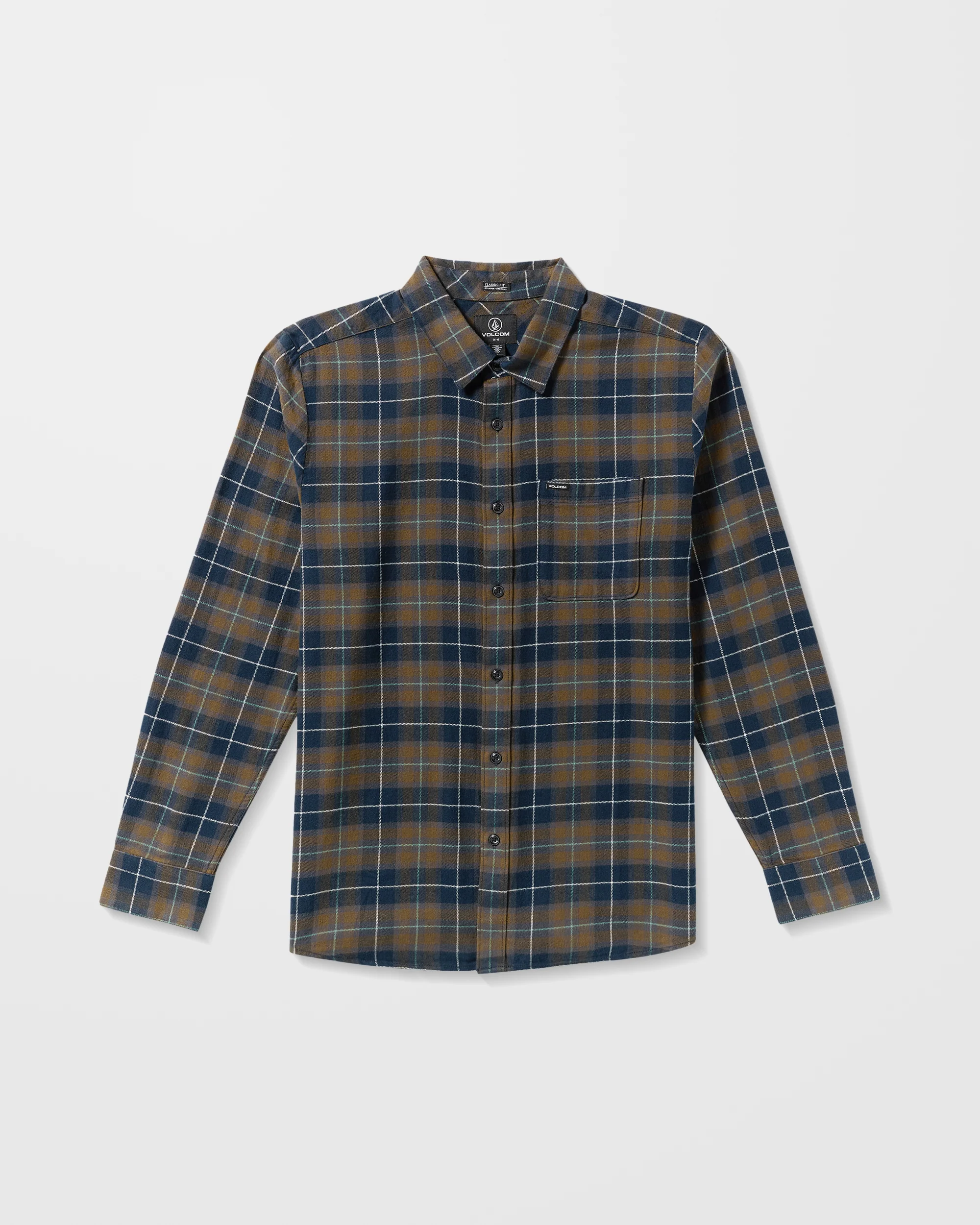 Caden Plaid Shirt - Navy - Image 6