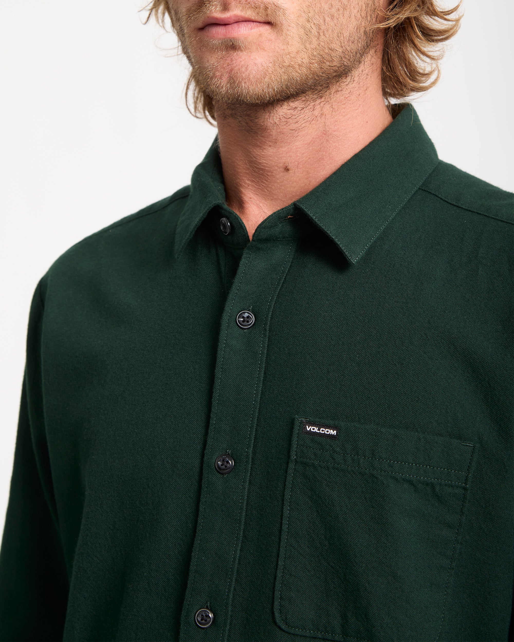 Caden Solid Shirt - Scarab - Image 3