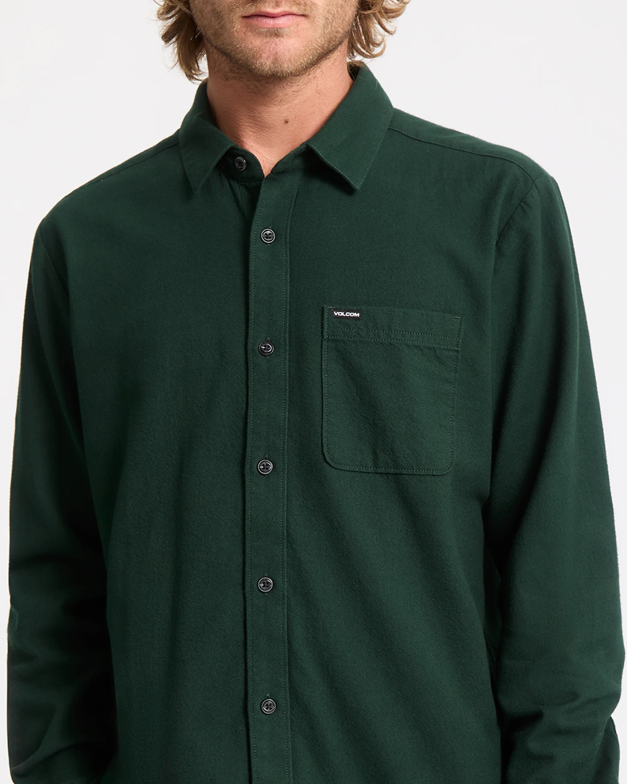 Caden Solid Shirt - Scarab - Image 4