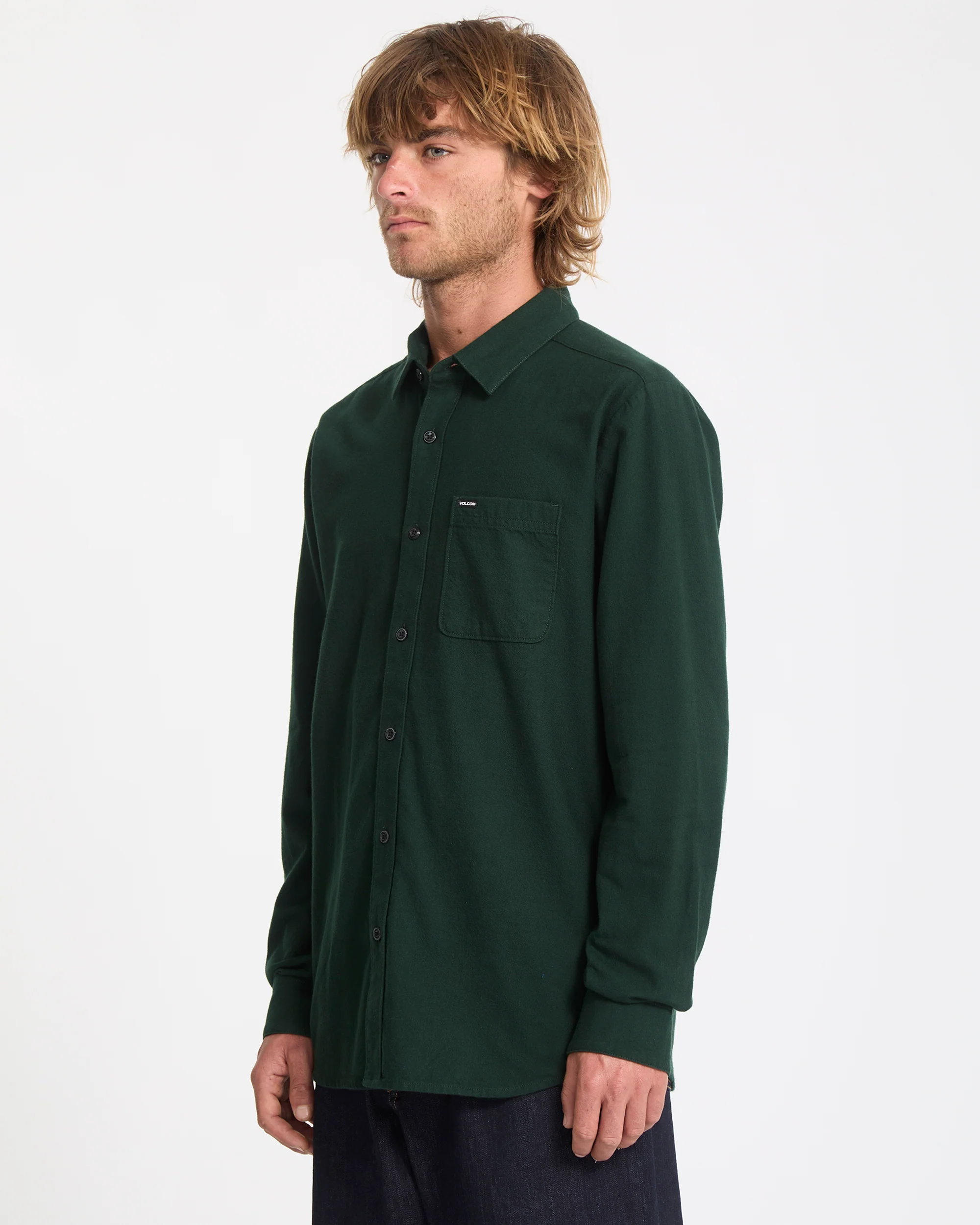 Caden Solid Shirt - Scarab - Image 8