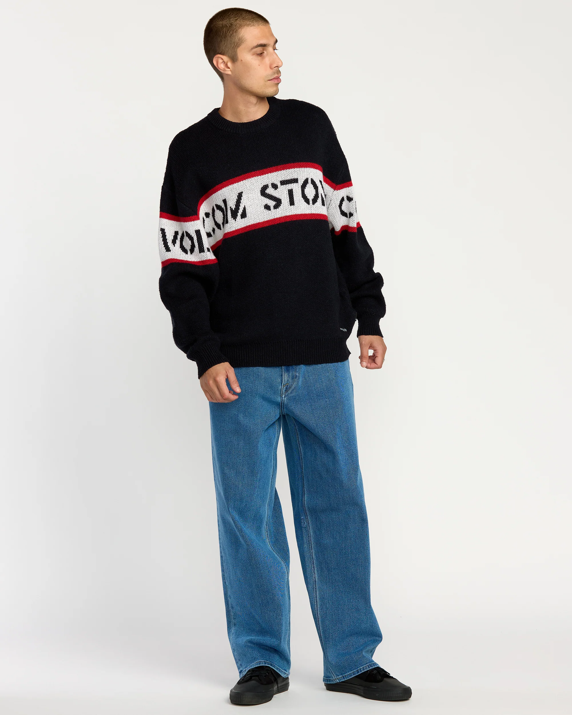Carwash Sweater - Black - Image 8