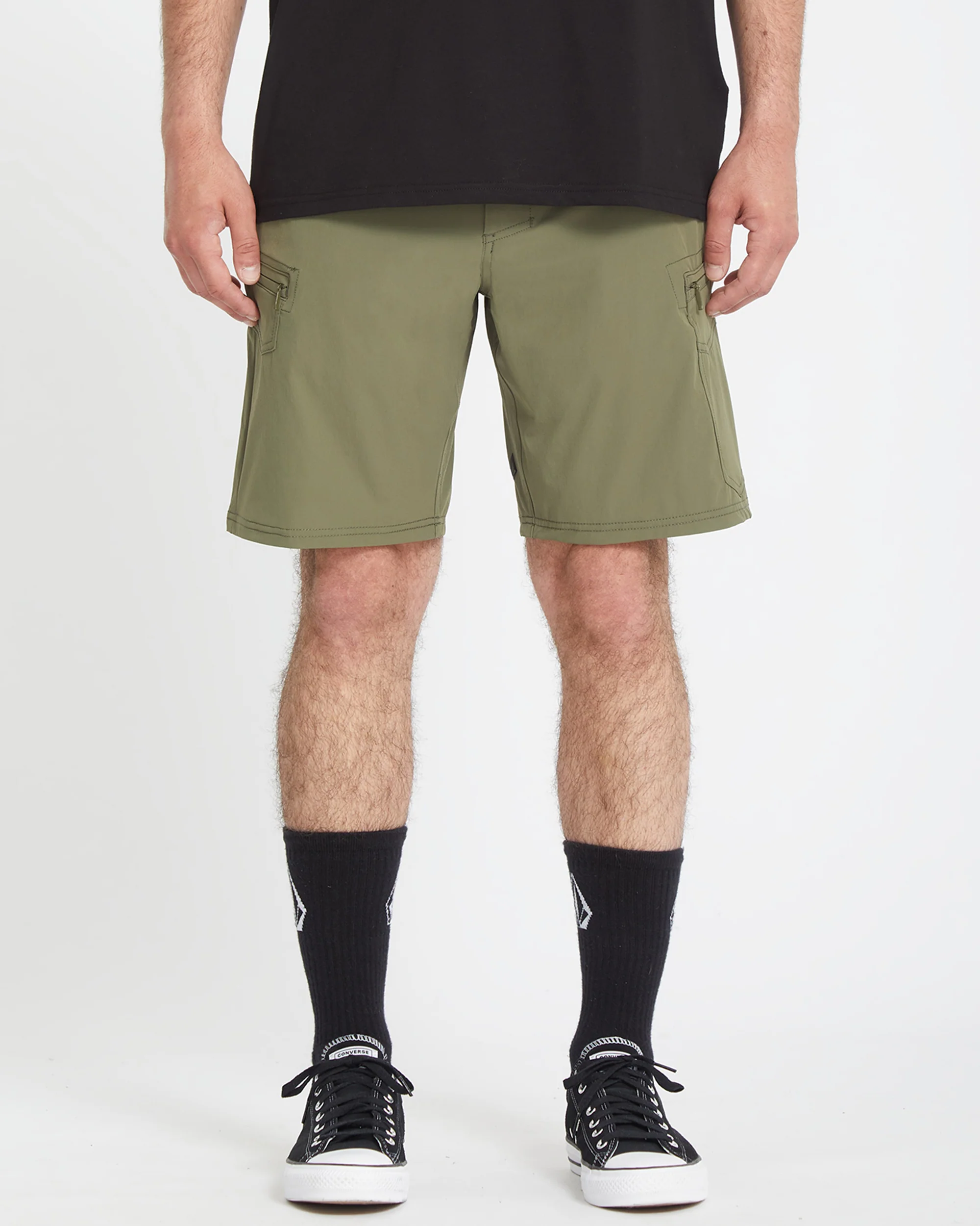 Cashed In Cargo 20" Hybrid Short - WINTERMOSS
