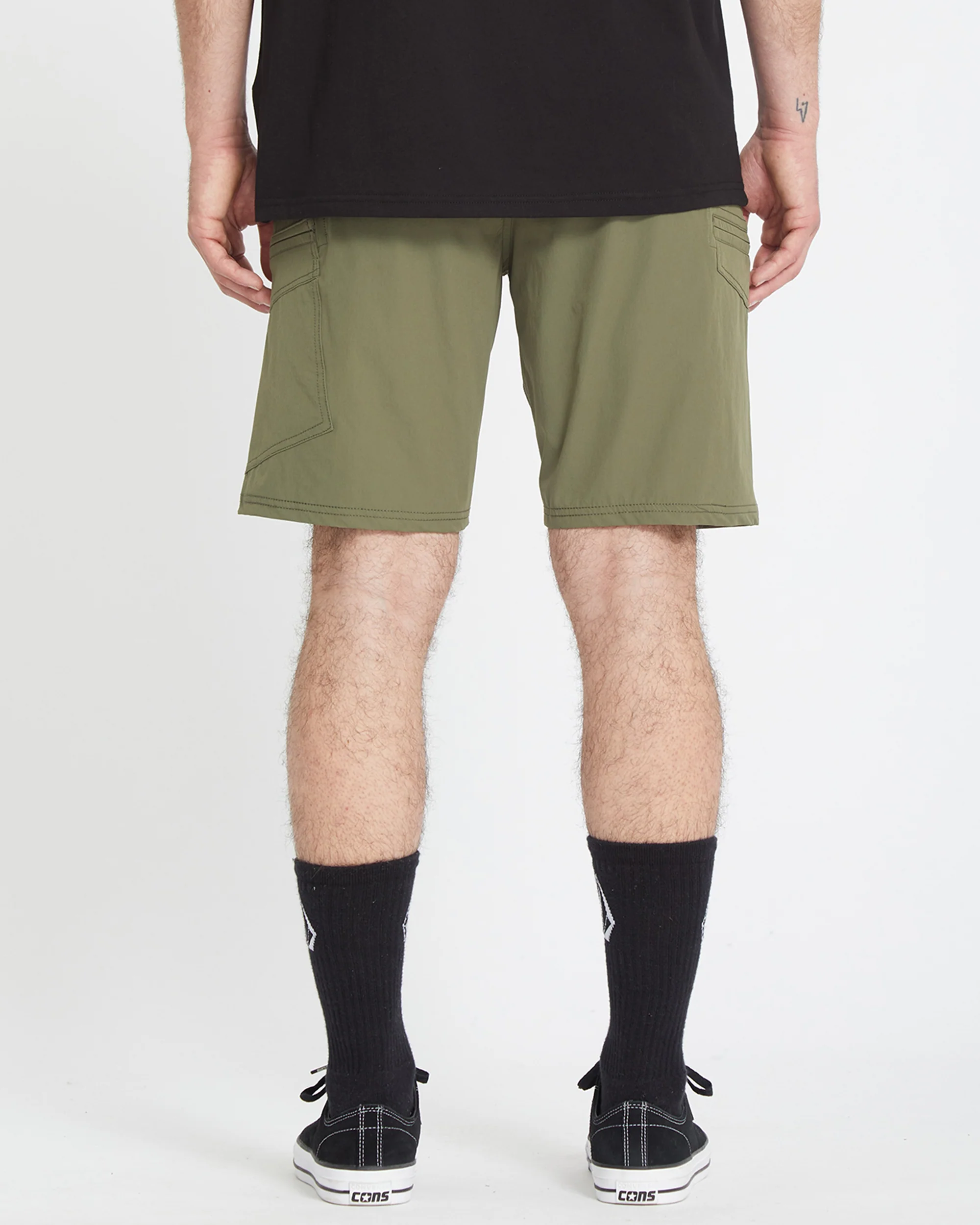 Cashed In Cargo 20" Hybrid Short - WINTERMOSS - Image 2