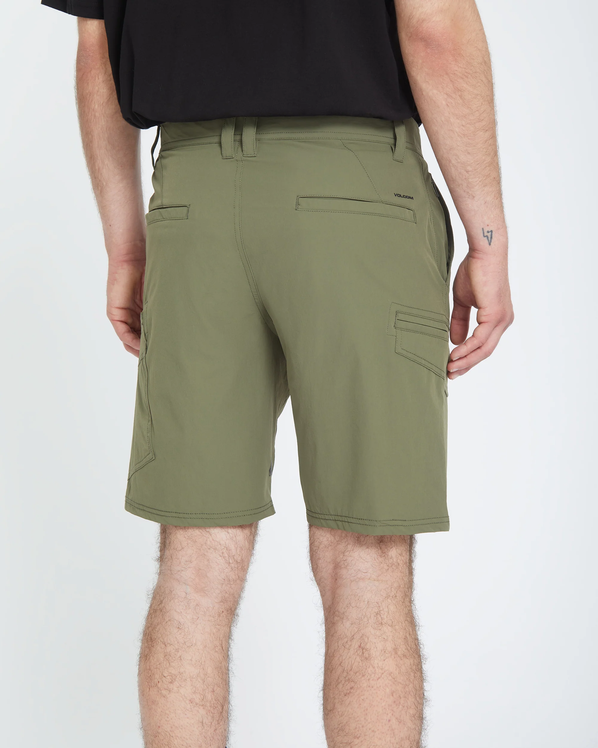 Cashed In Cargo 20" Hybrid Short - WINTERMOSS - Image 3
