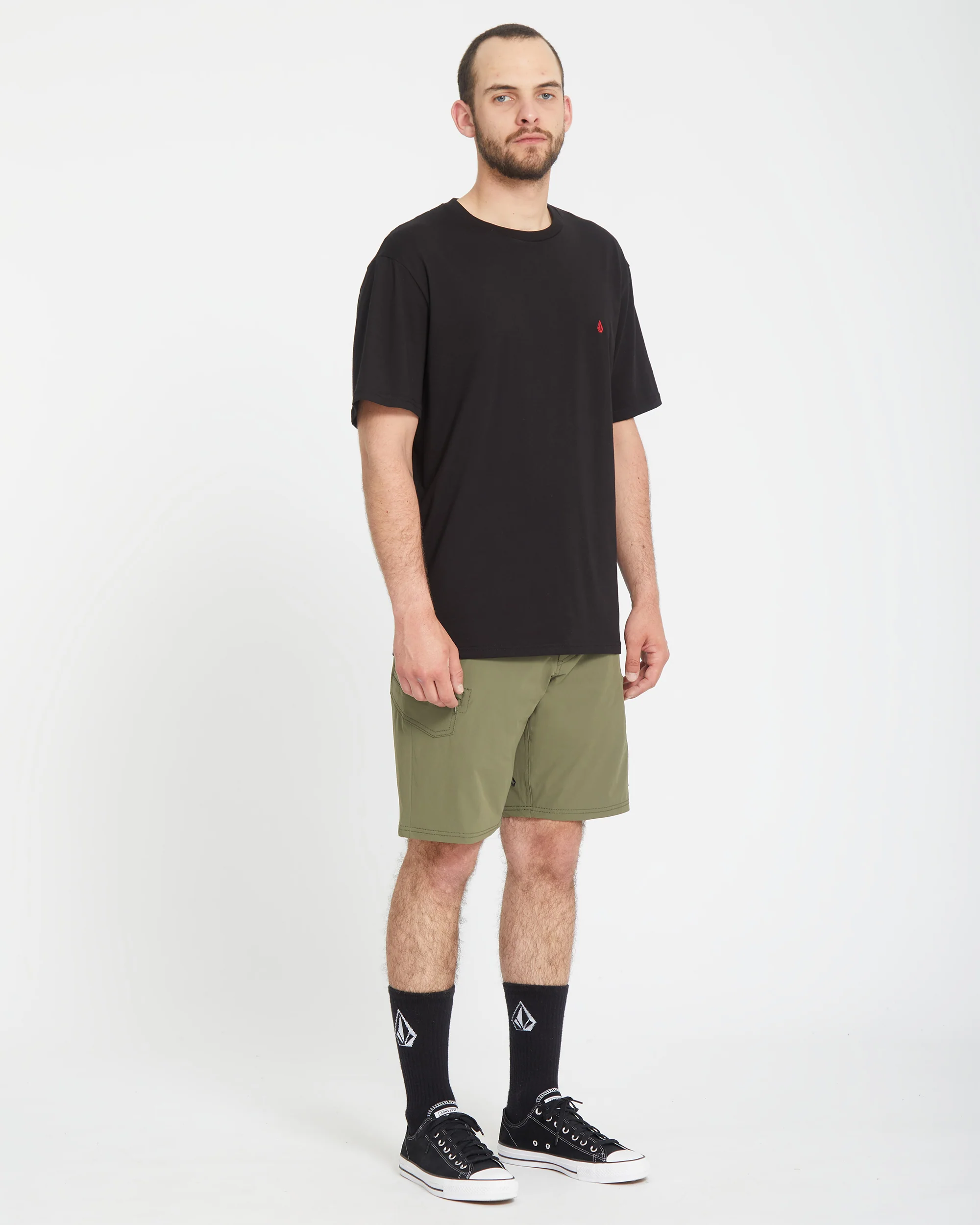 Cashed In Cargo 20" Hybrid Short - WINTERMOSS - Image 4