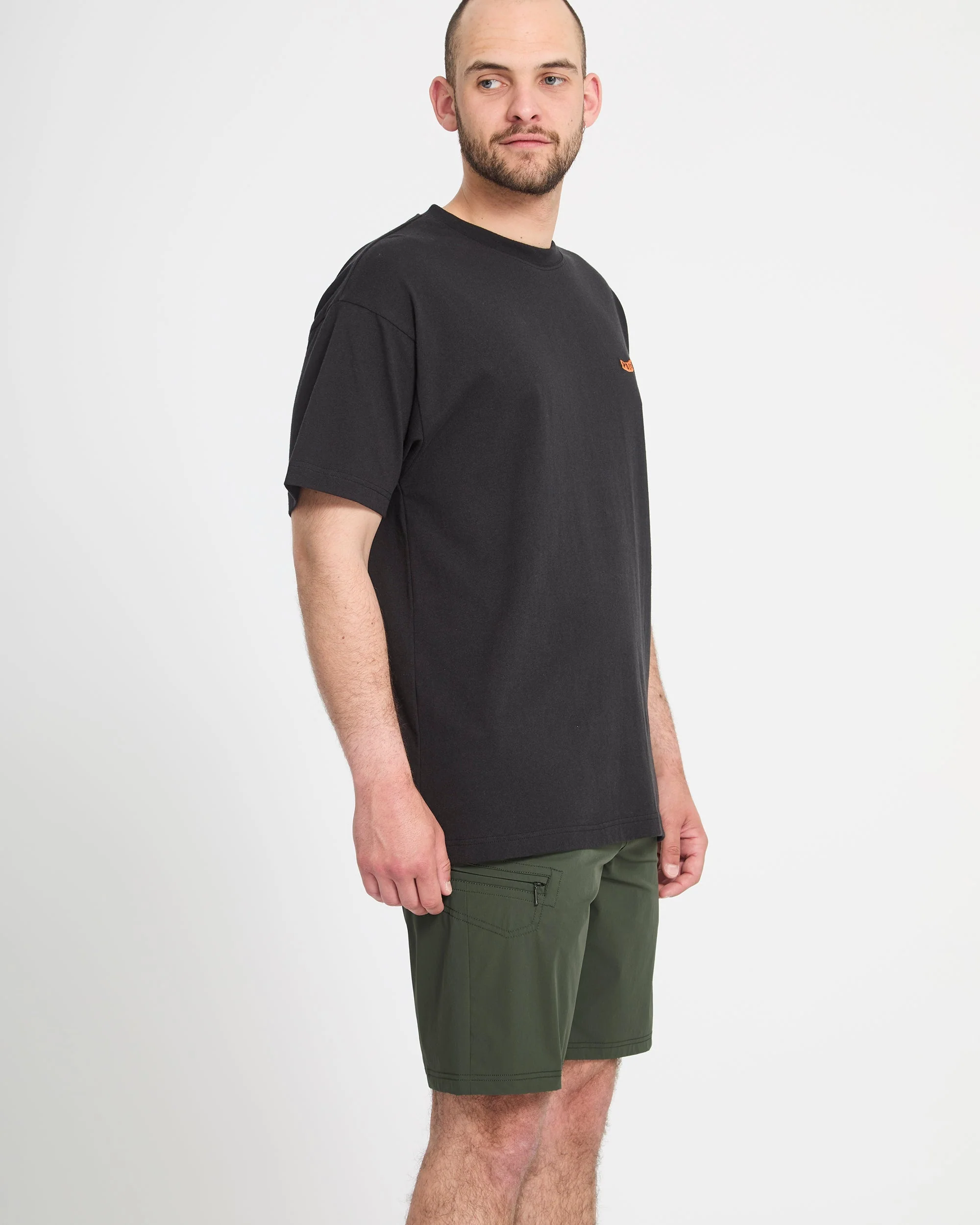 Cashed In Cargo 20" Hybrid Short - Squadron Green - Image 6