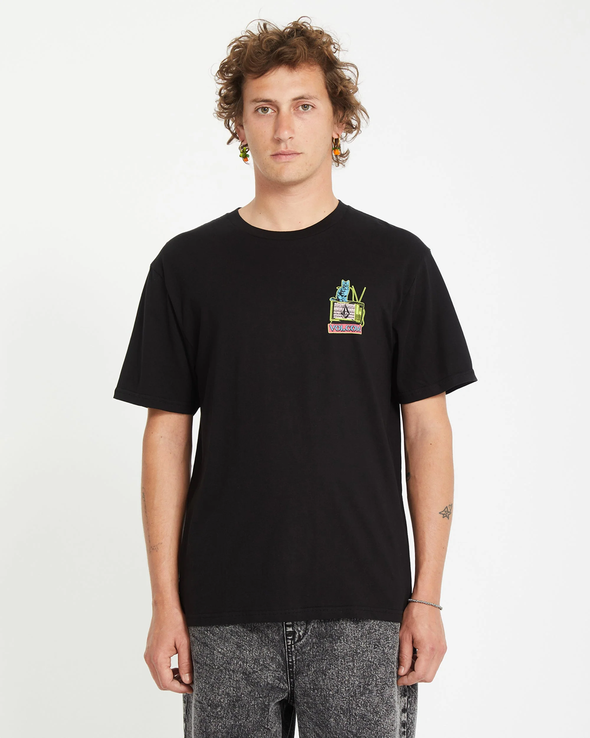 Catv T-shirt - BLACK - Image 2