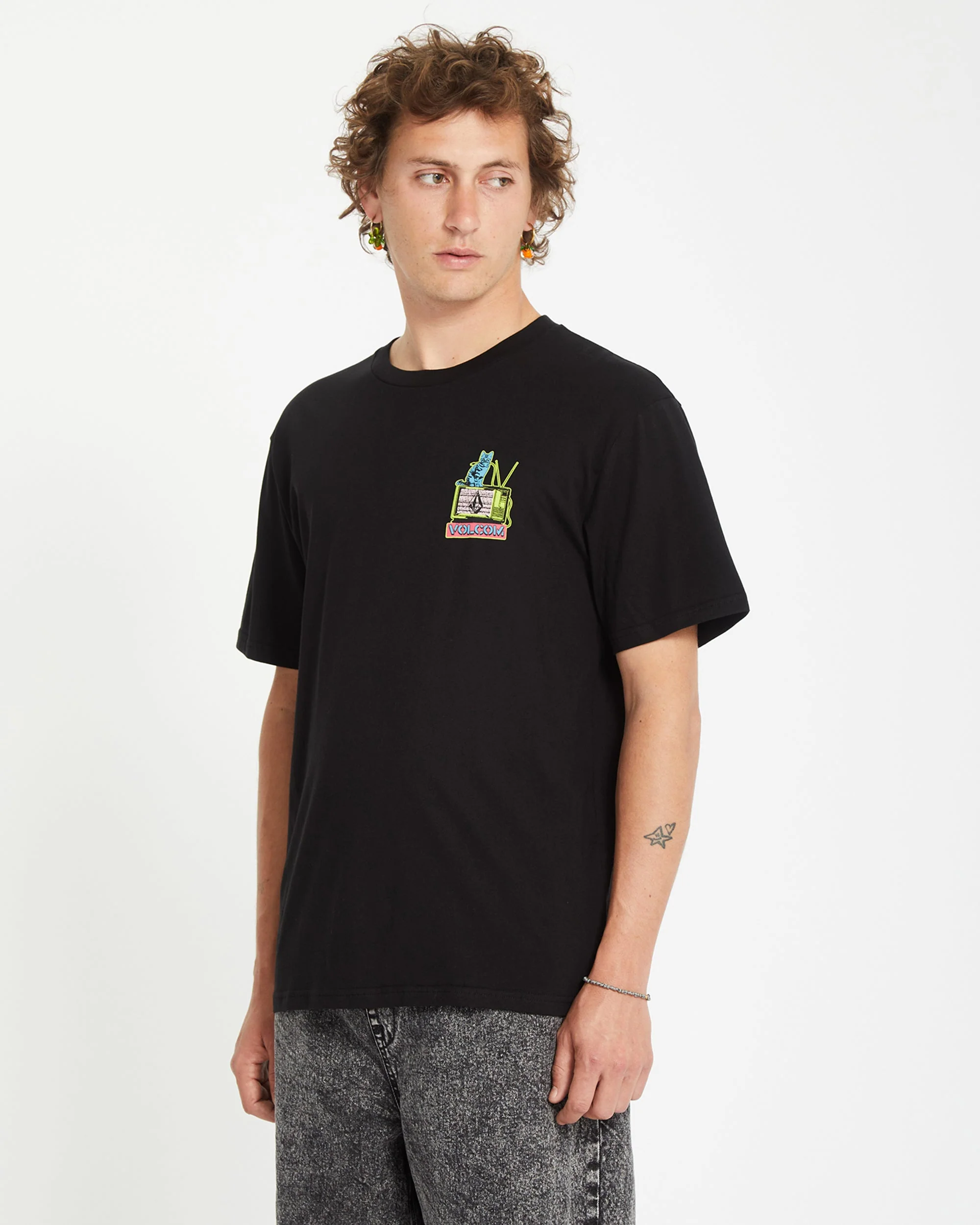 Catv T-shirt - BLACK - Image 7