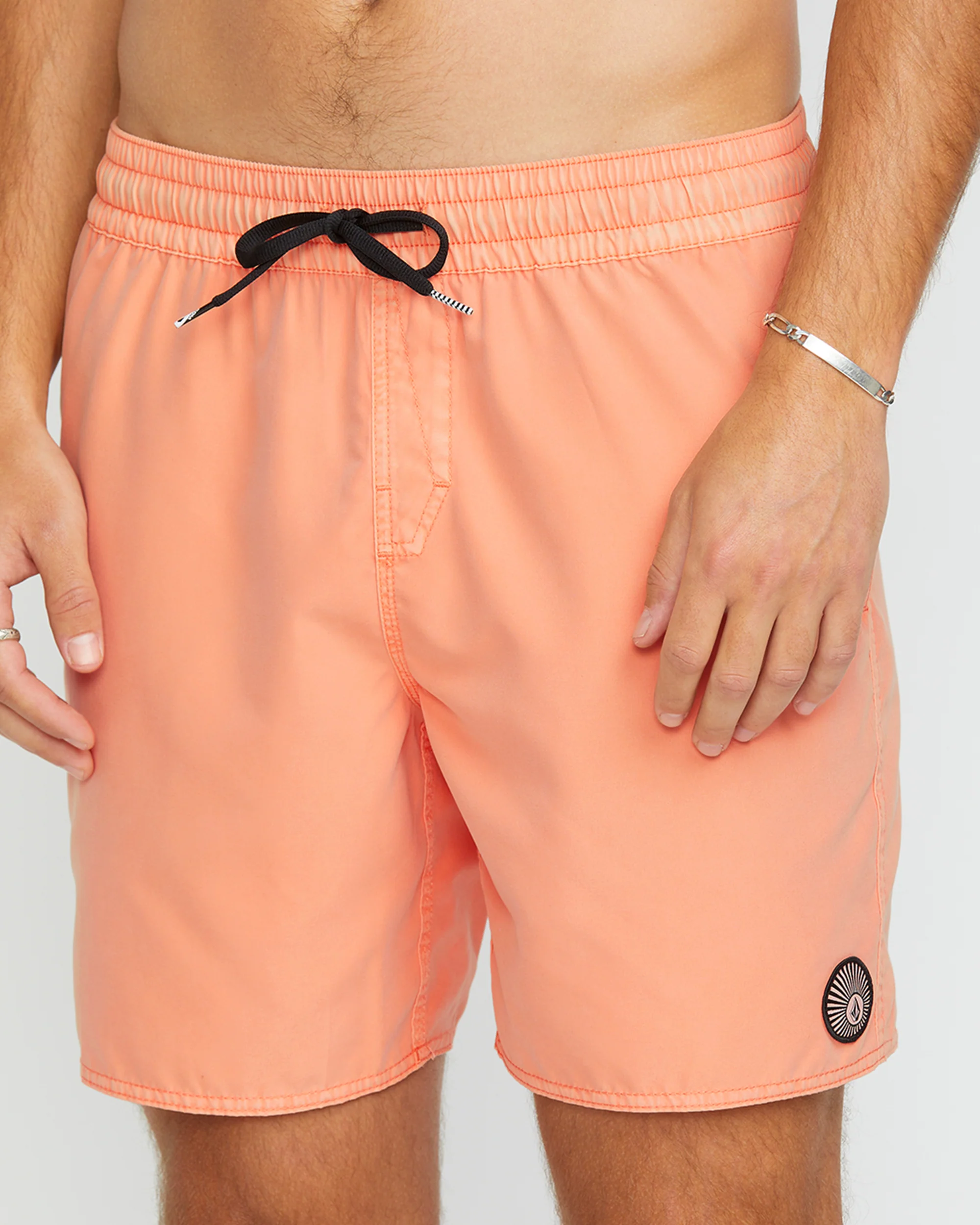Center Trunk 17" Boardshort - PALE PEACH - Image 3