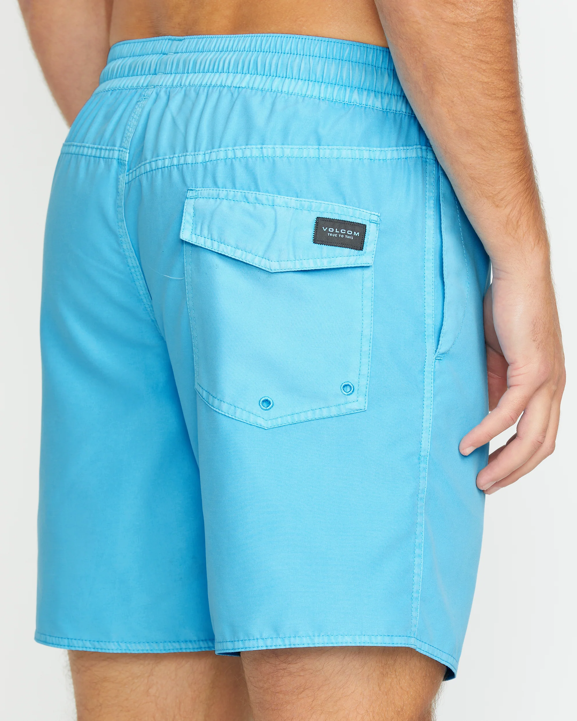 Center Trunk 17" Boardshort - RESIN BLUE - Image 4