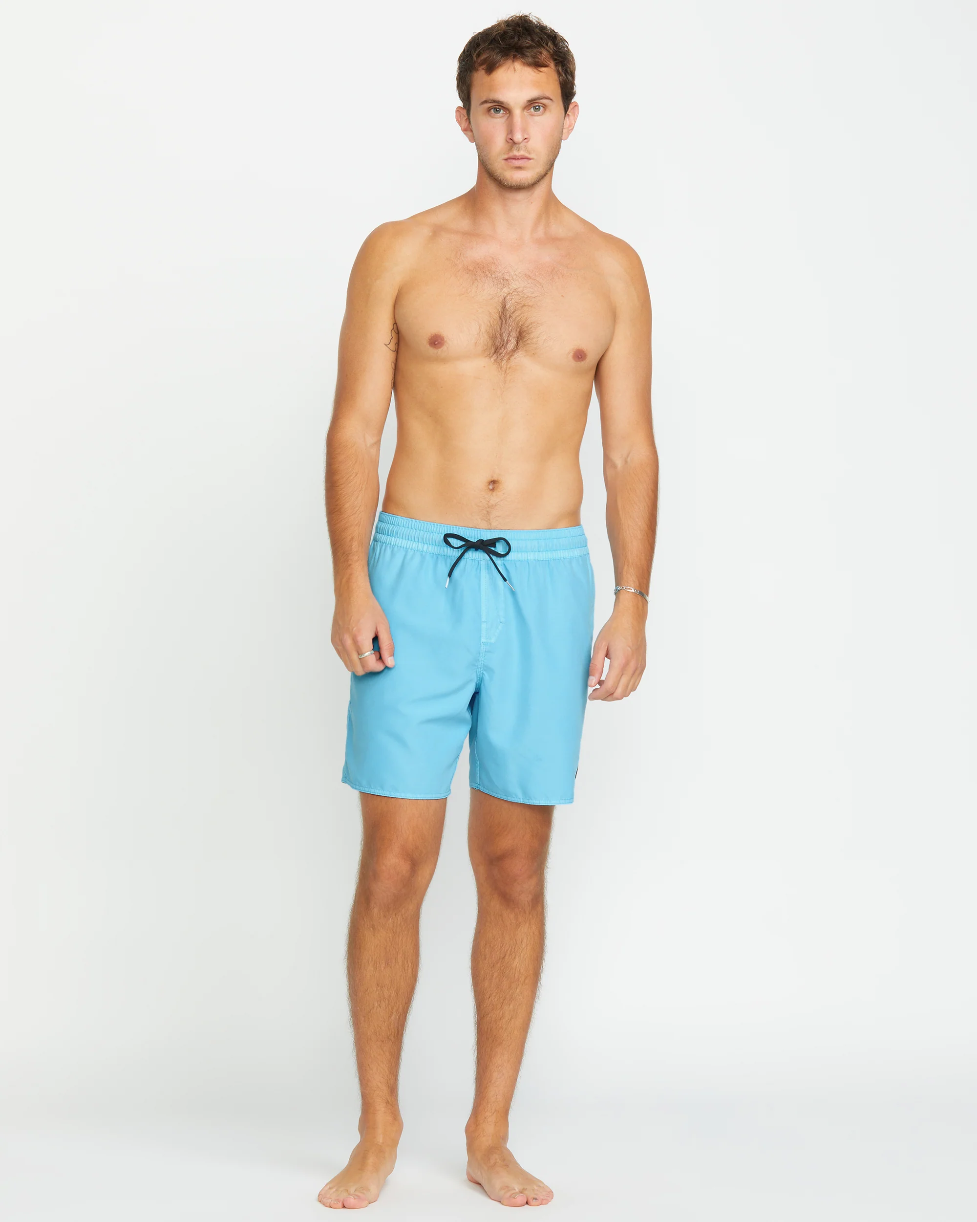 Center Trunk 17" Boardshort - RESIN BLUE - Image 6