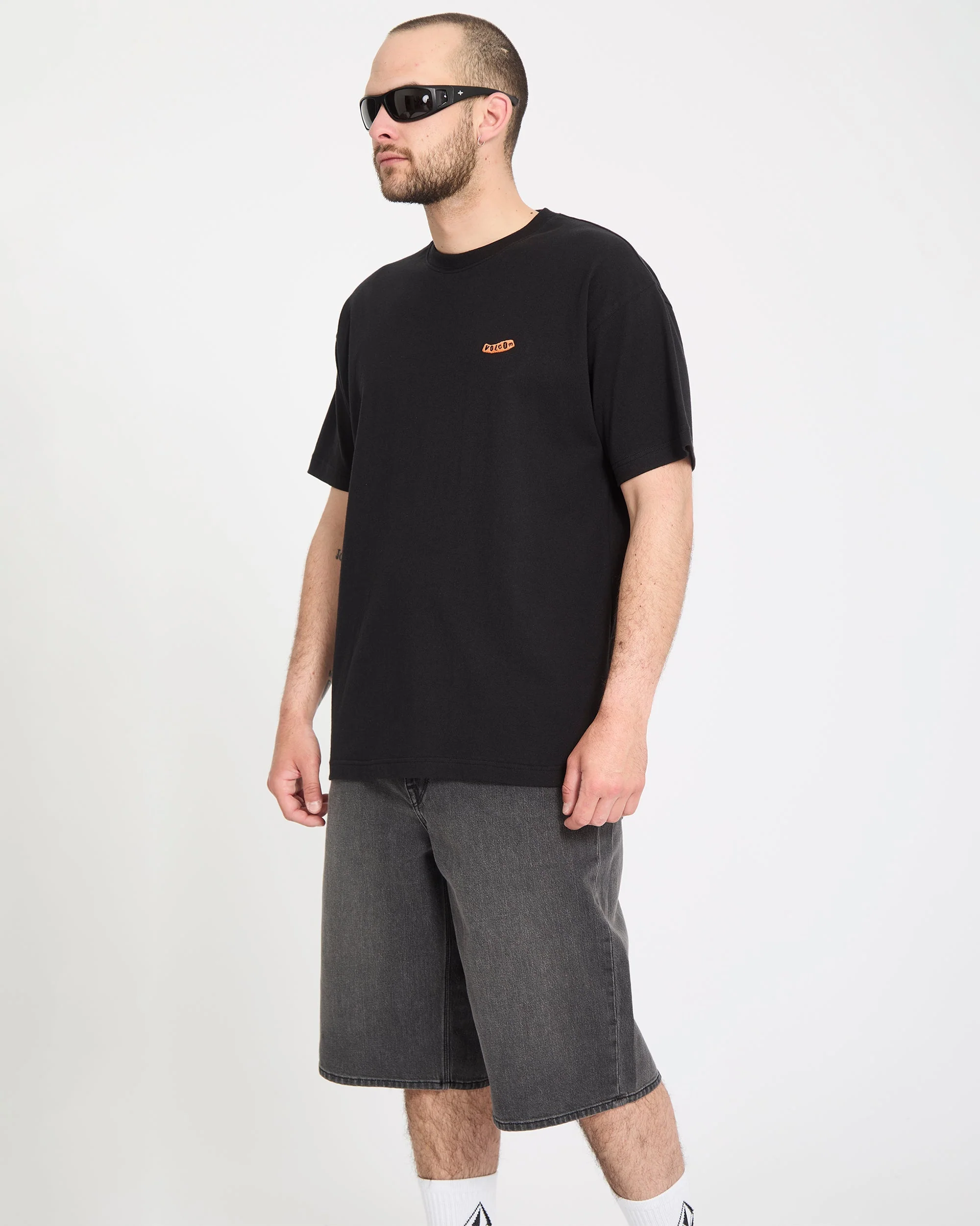 Chillow 24" Denim Short - Black Grey - Image 8