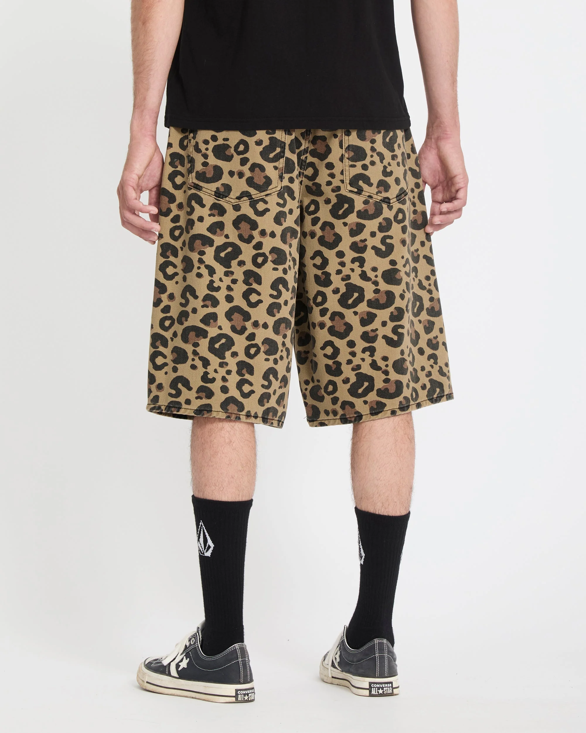 Chillow 24" Denim Short - Cheetah - Image 2