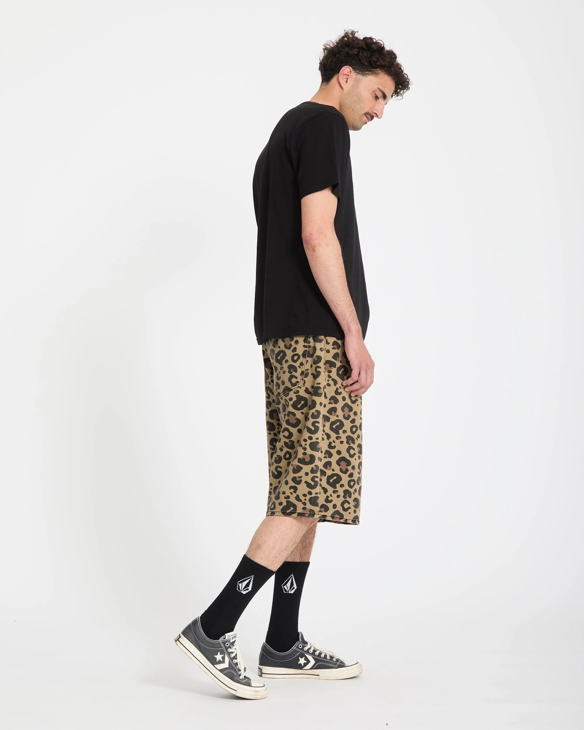 Chillow 24" Denim Short - Cheetah - Image 9