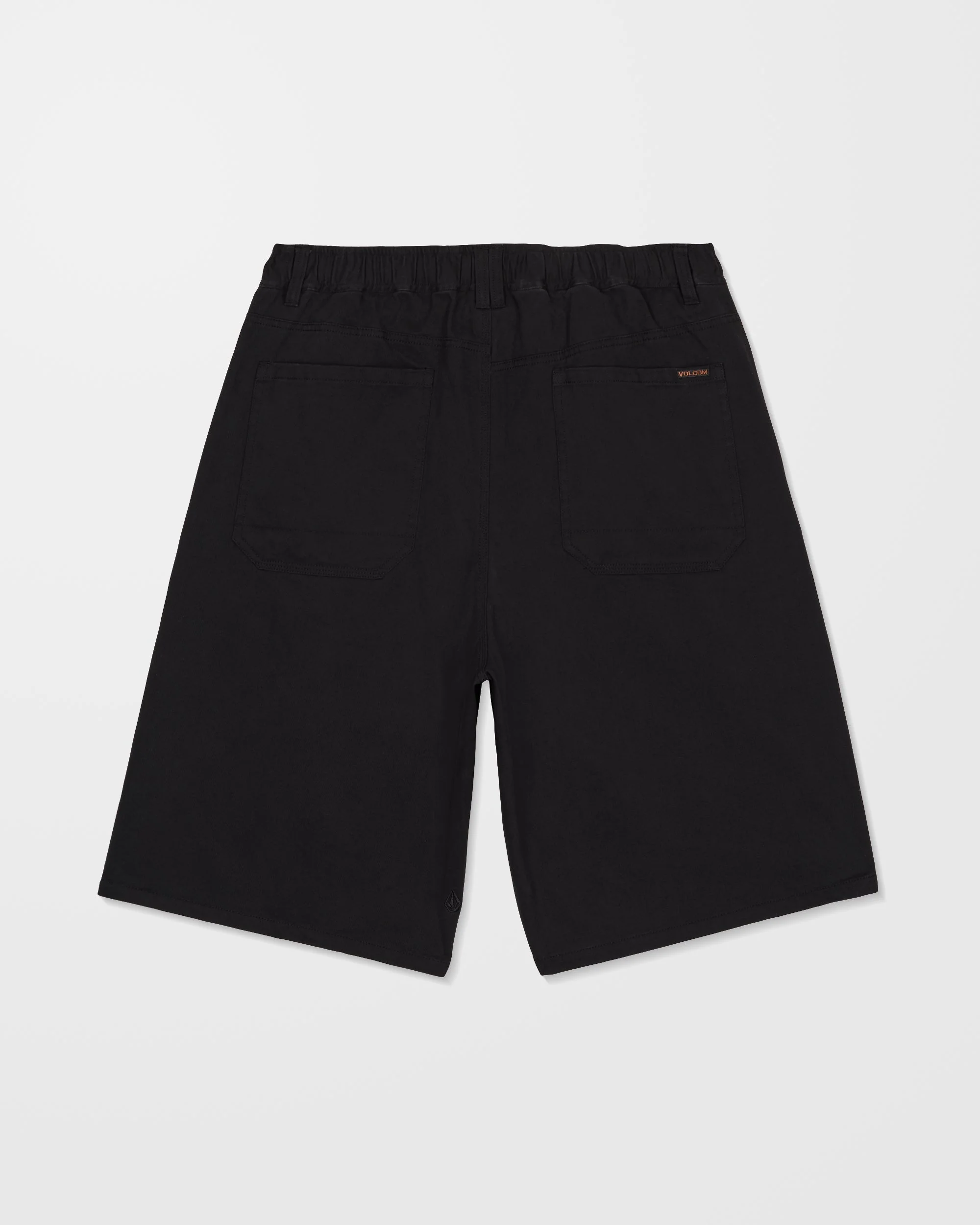 Chillow Pleat 24" Elasticated Waist Chino Short - Black - Image 8