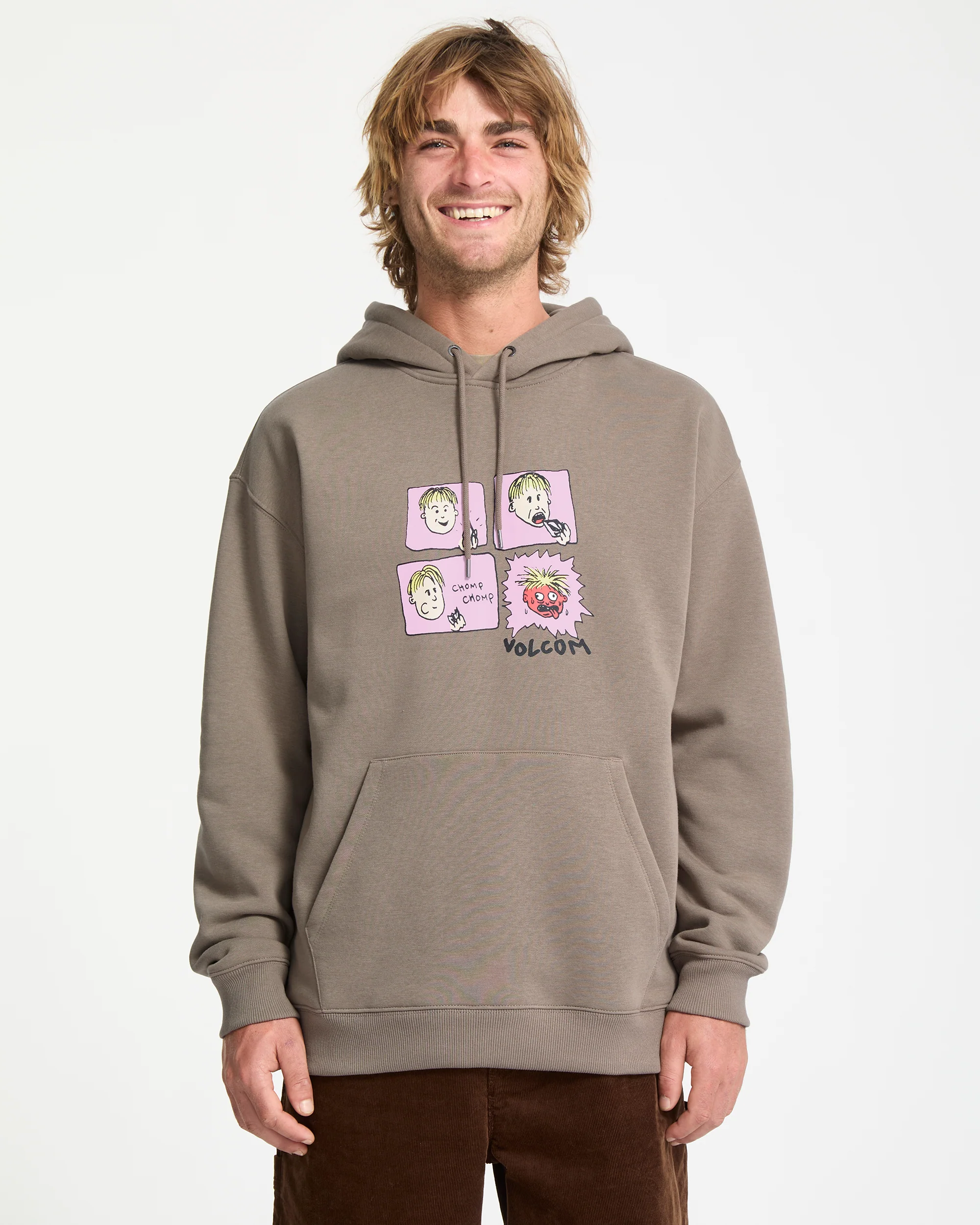 Chomp Chomp Hoodie - Brindle - Image 2