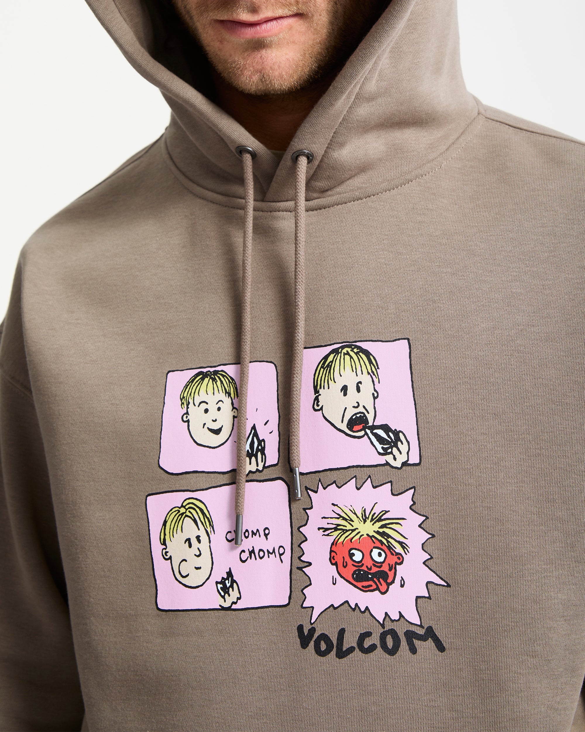 Chomp Chomp Hoodie - Brindle - Image 4