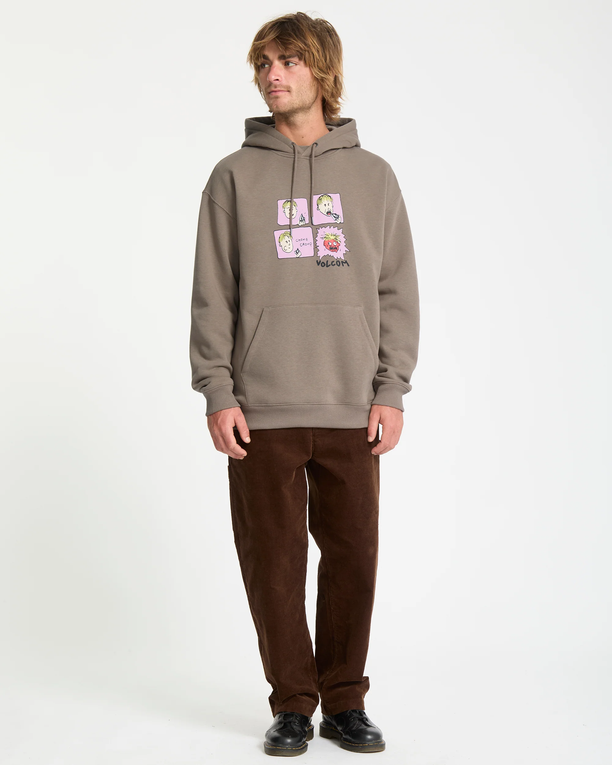 Chomp Chomp Hoodie - Brindle - Image 5
