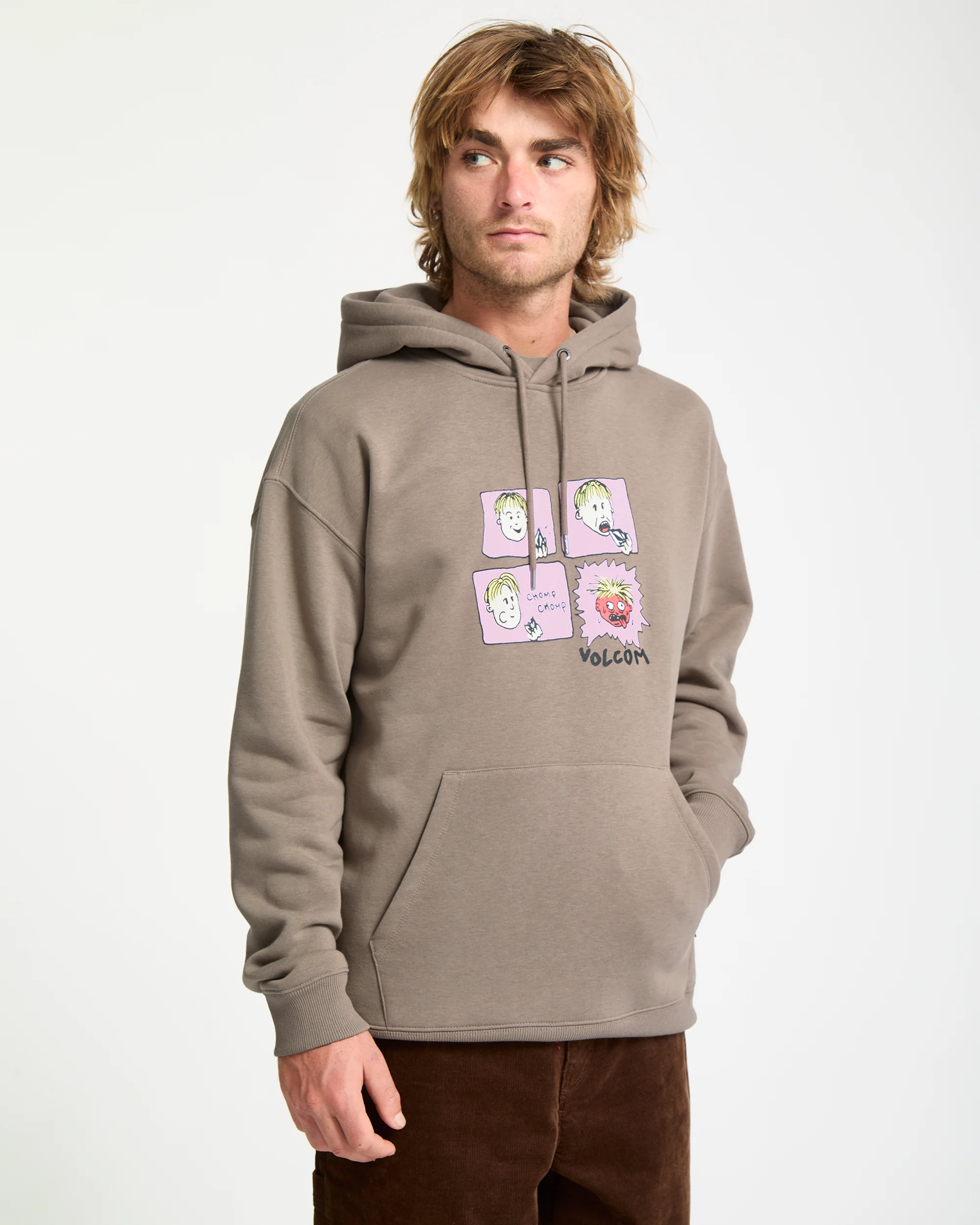 Chomp Chomp Hoodie - Brindle - Image 6
