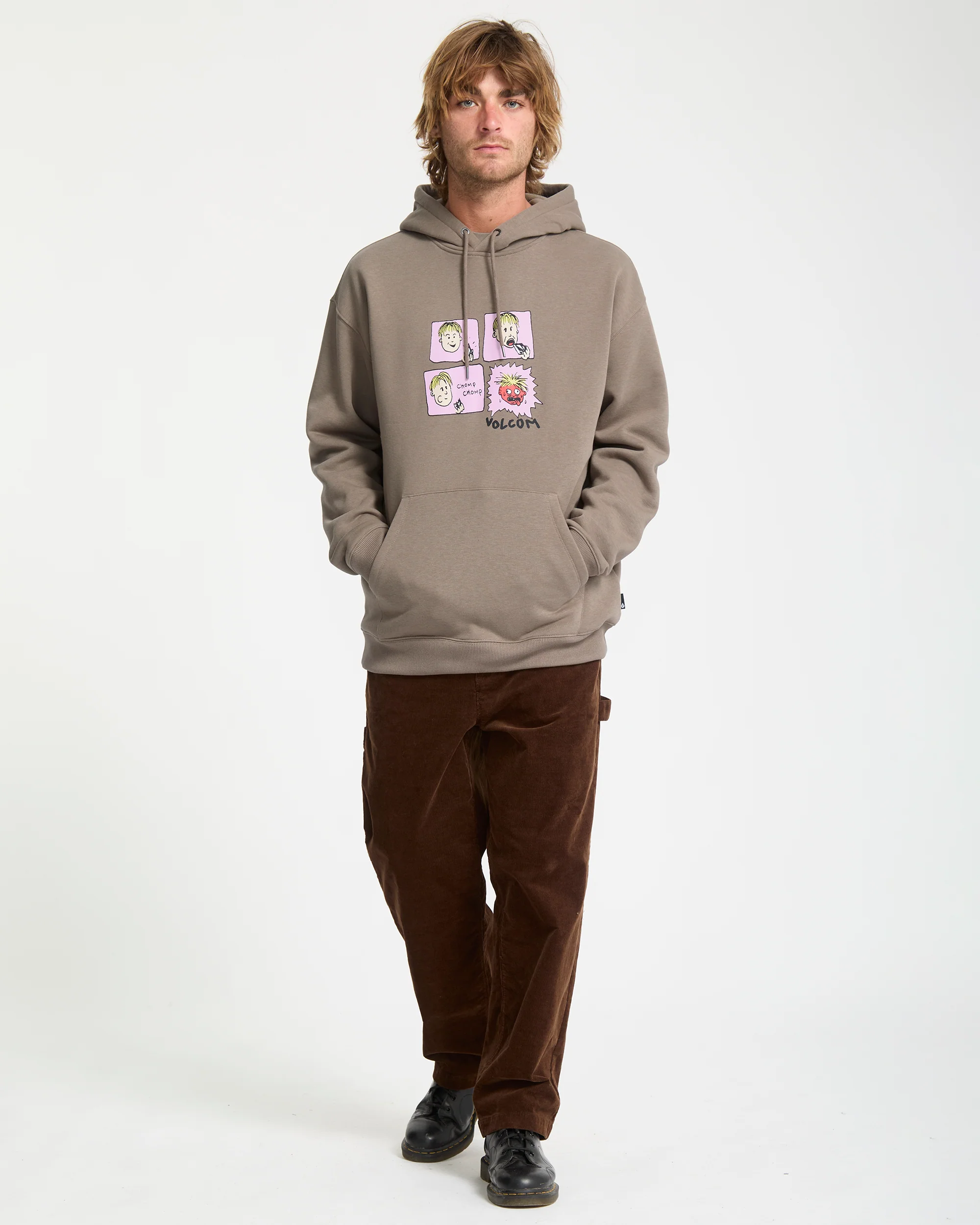 Chomp Chomp Hoodie - Brindle - Image 7