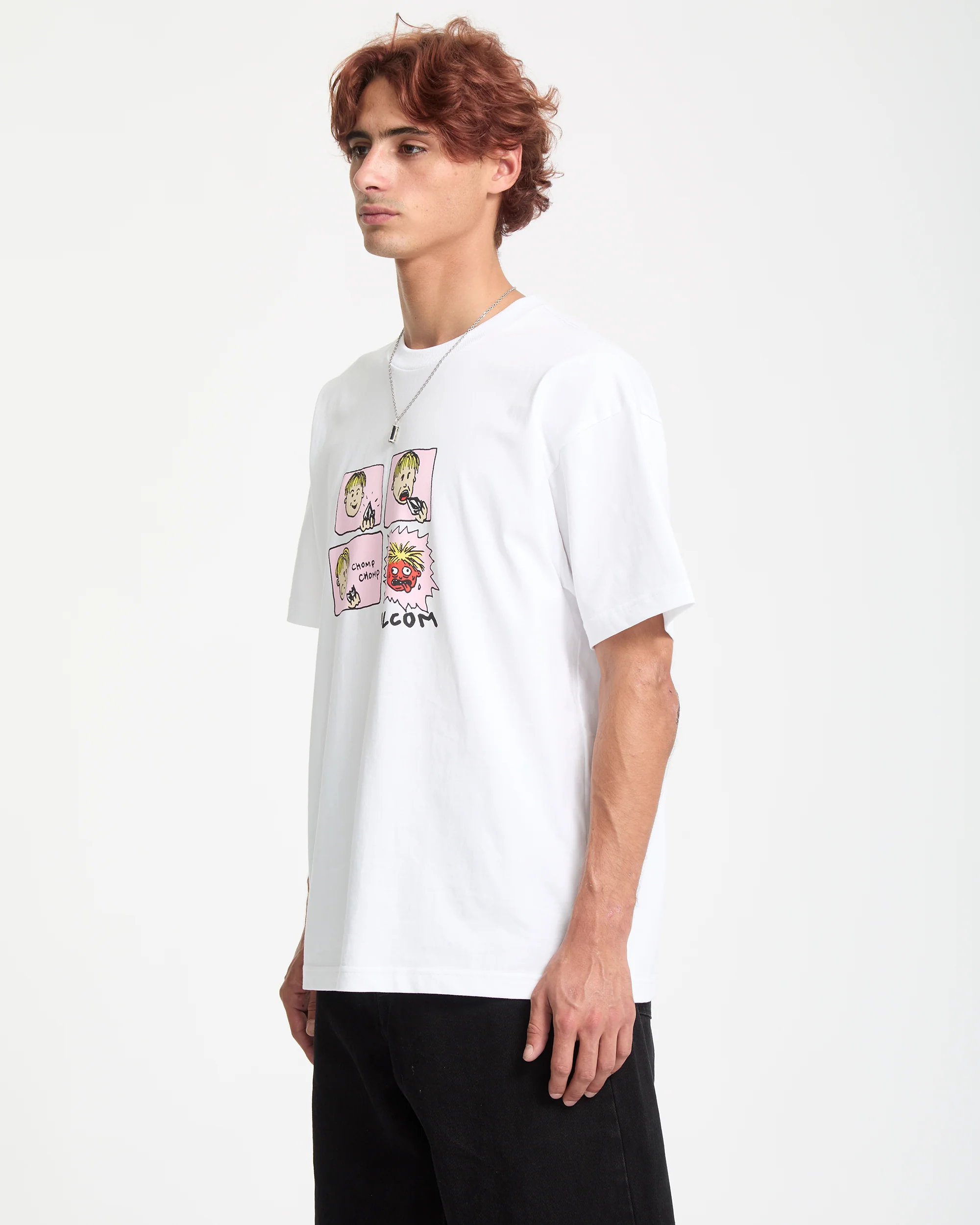 Chomp Chomp T-Shirt - White - Image 7