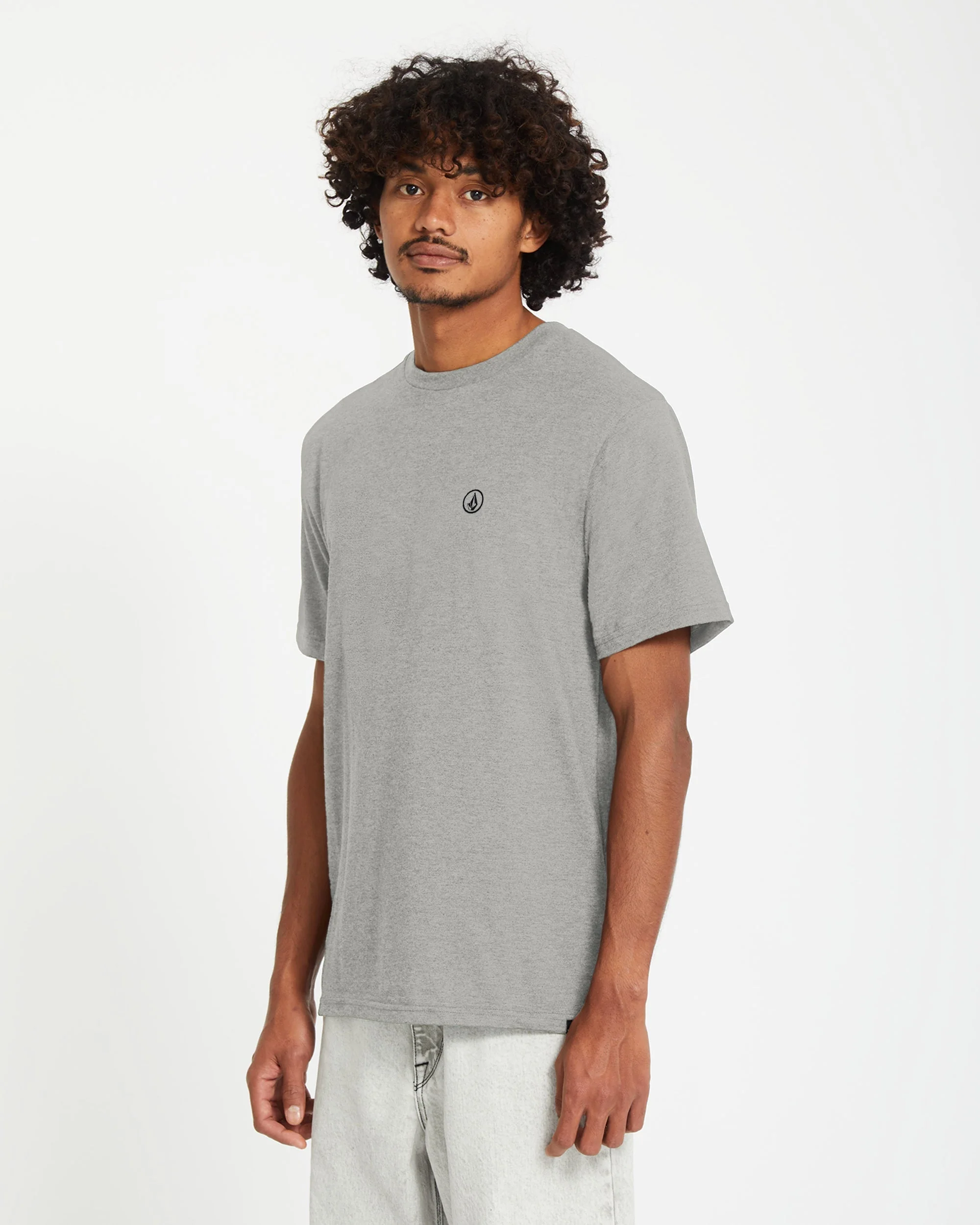 Circle Blanks T-Shirt - Heather Grey - Image 5