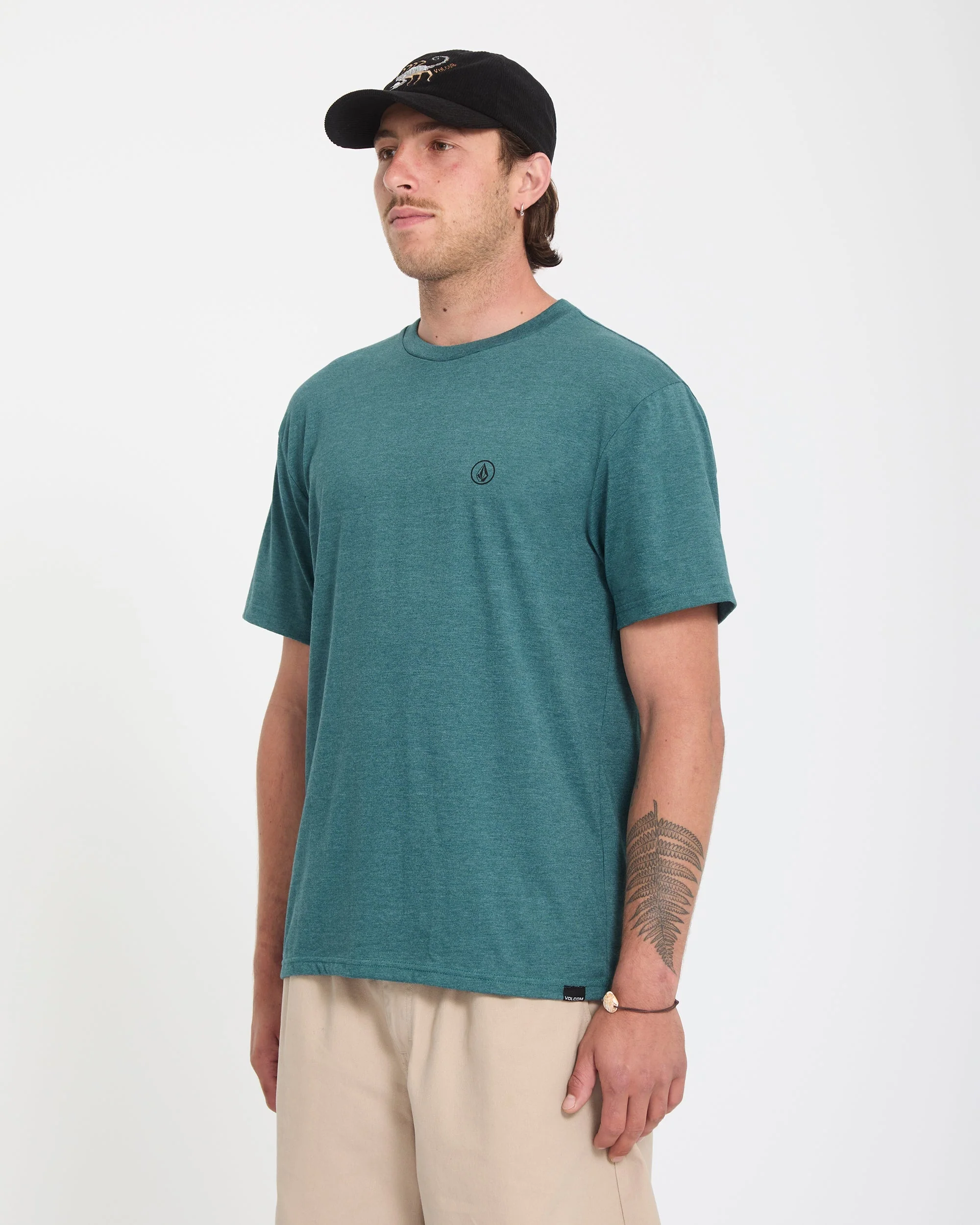 Circle Blanks T-Shirt - Rifle Green - Image 3