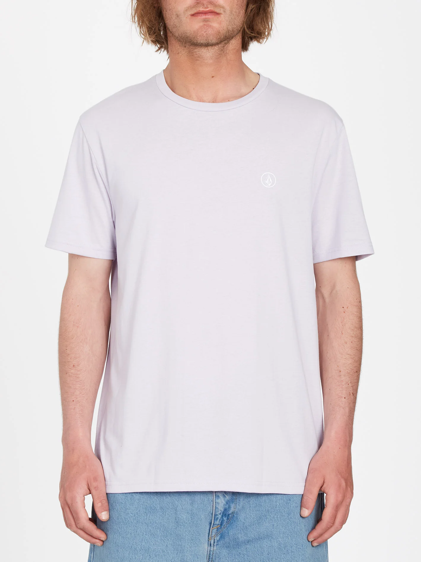 Circle Blanks T-shirt - LIGHT ORCHID - Image 3