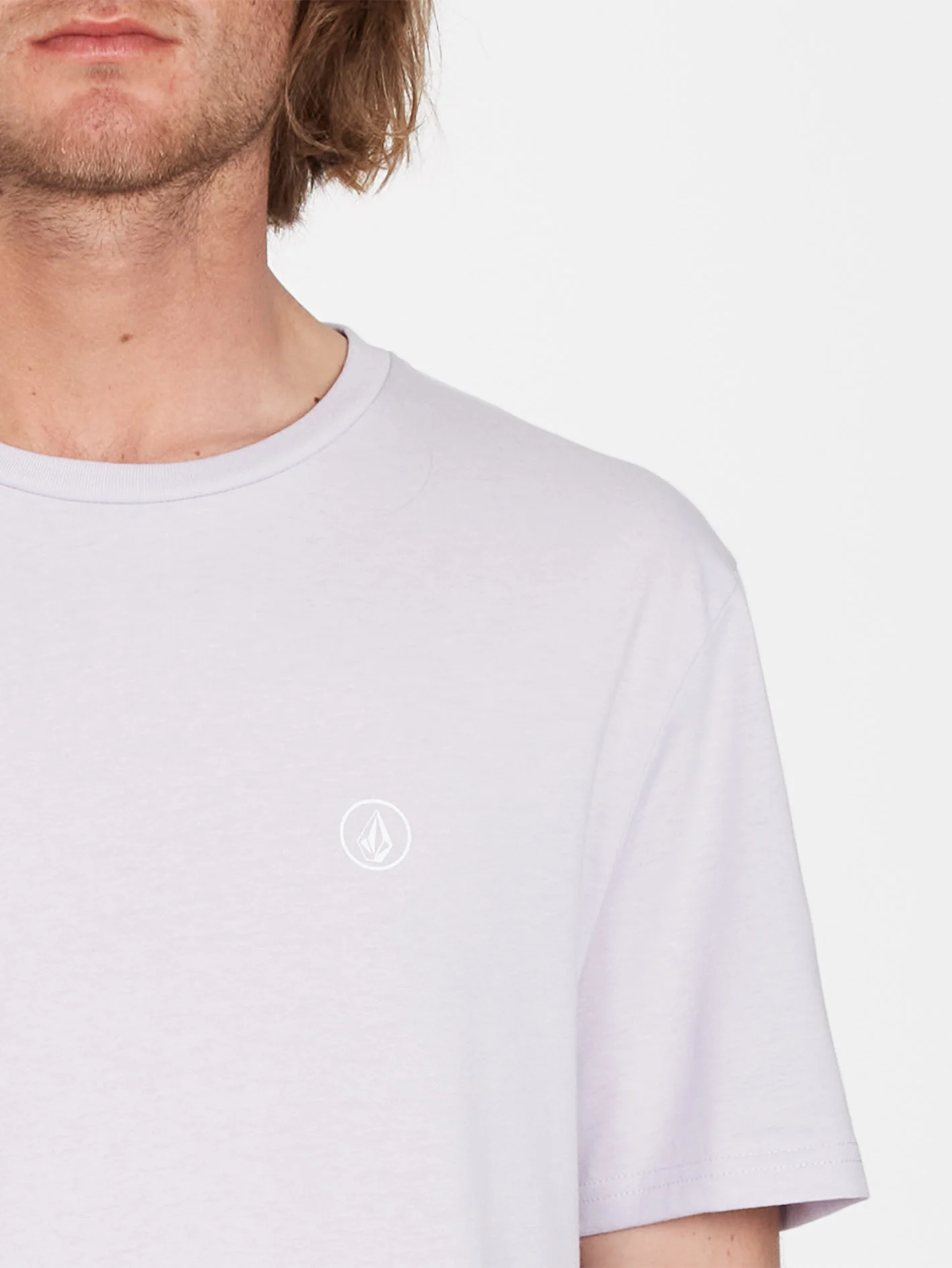 Circle Blanks T-shirt - LIGHT ORCHID - Image 5
