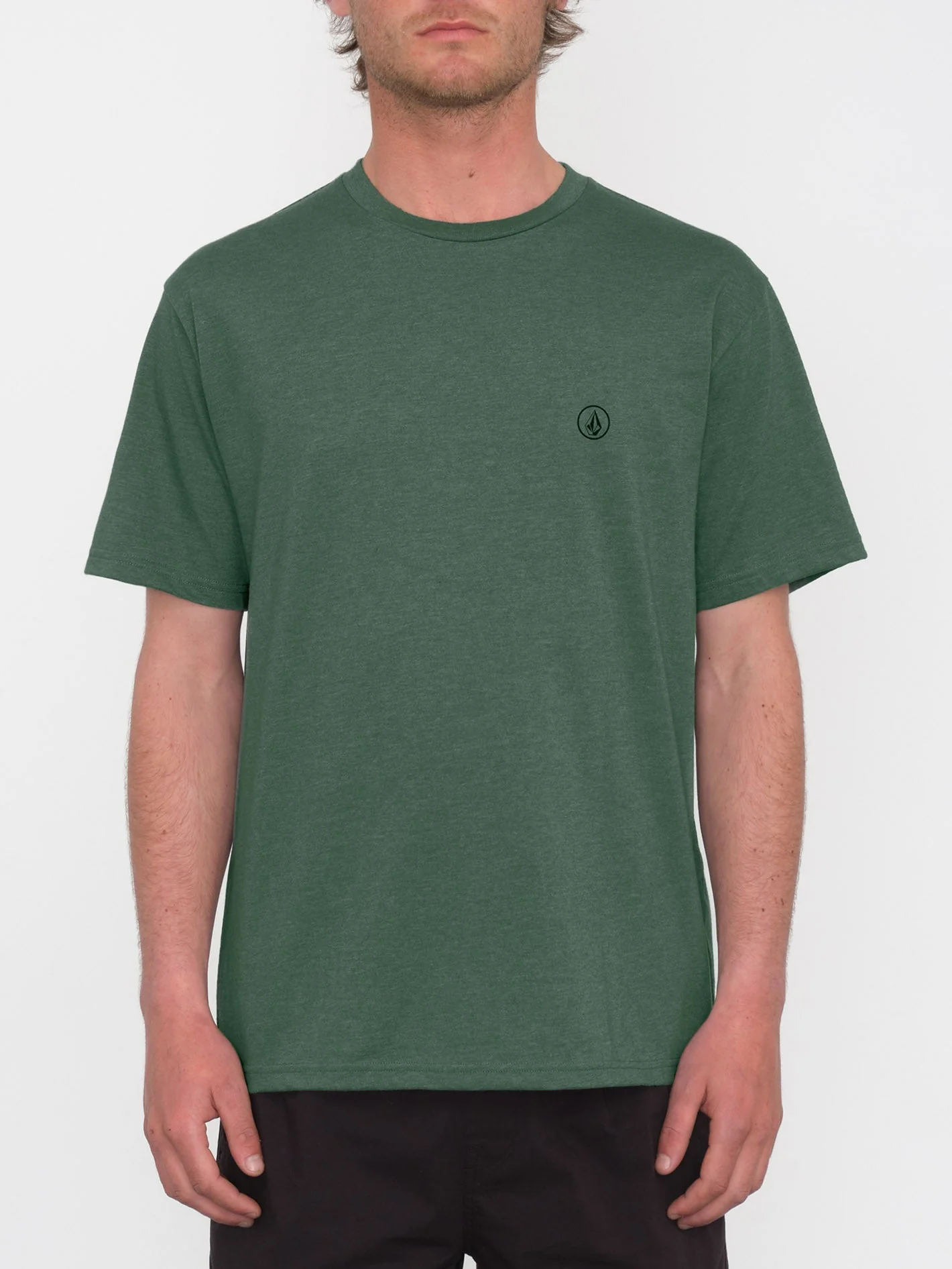 Circle Blanks T-shirt - FIR GREEN