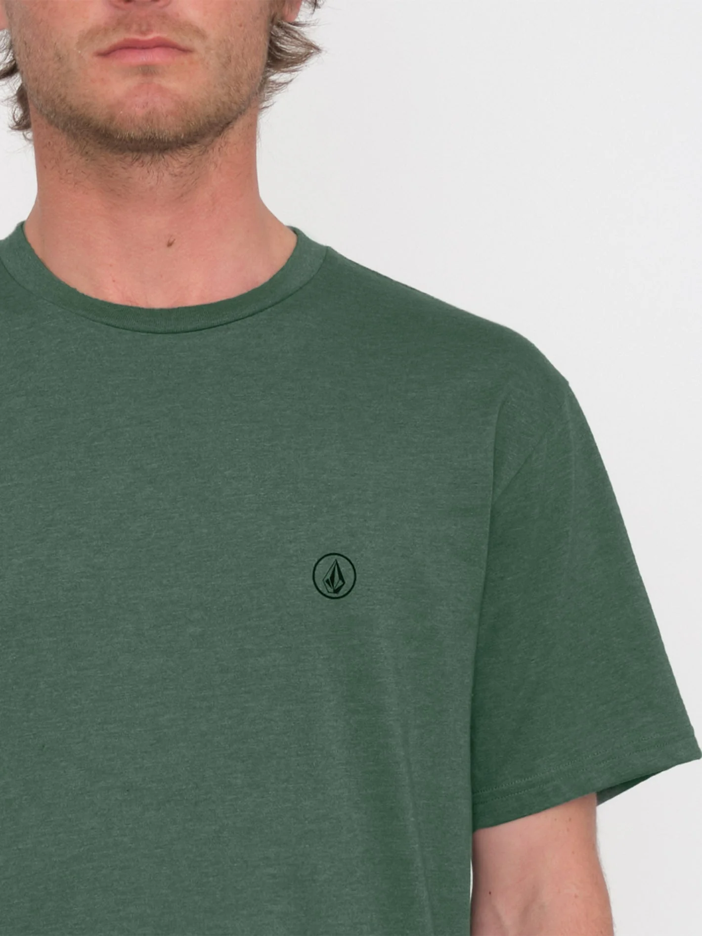 Circle Blanks T-shirt - FIR GREEN - Image 3