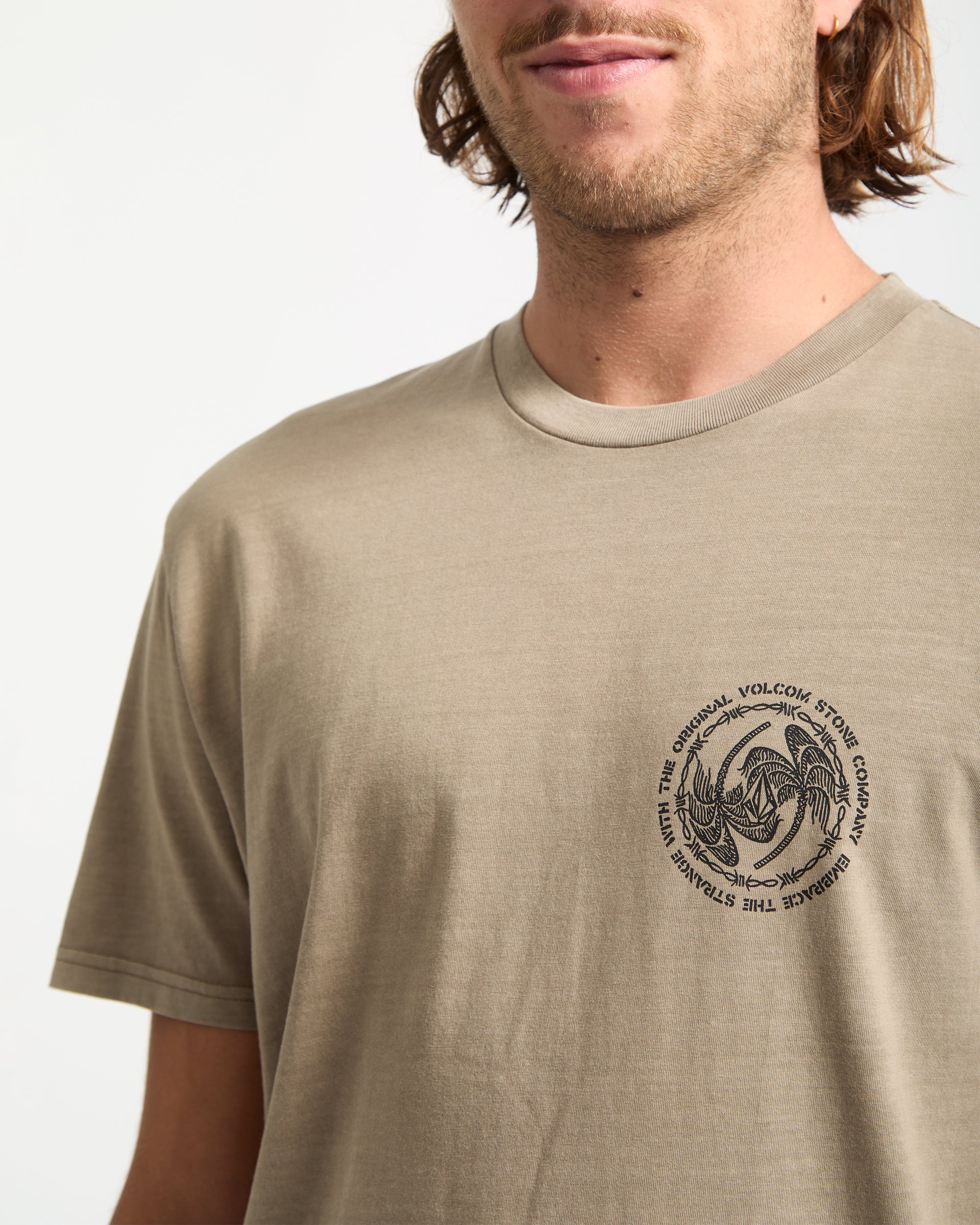 Circlepalm T-Shirt - Brindle - Image 3