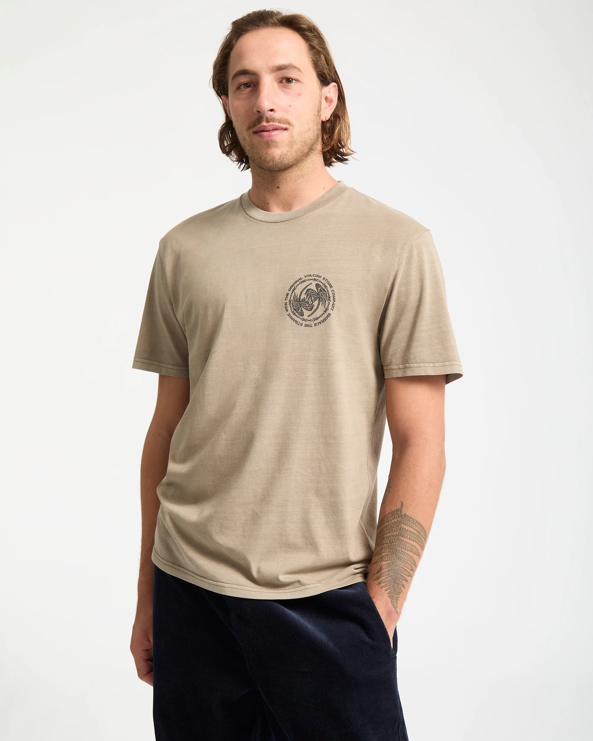 Circlepalm T-Shirt - Brindle - Image 4