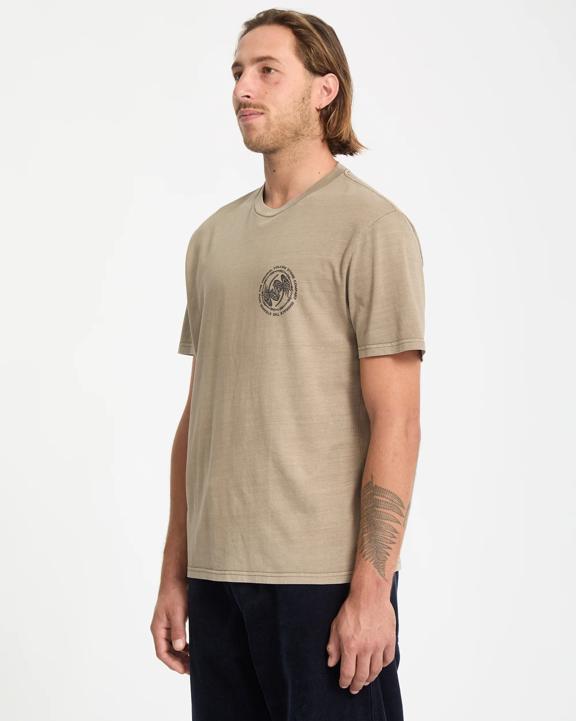 Circlepalm T-Shirt - Brindle - Image 6