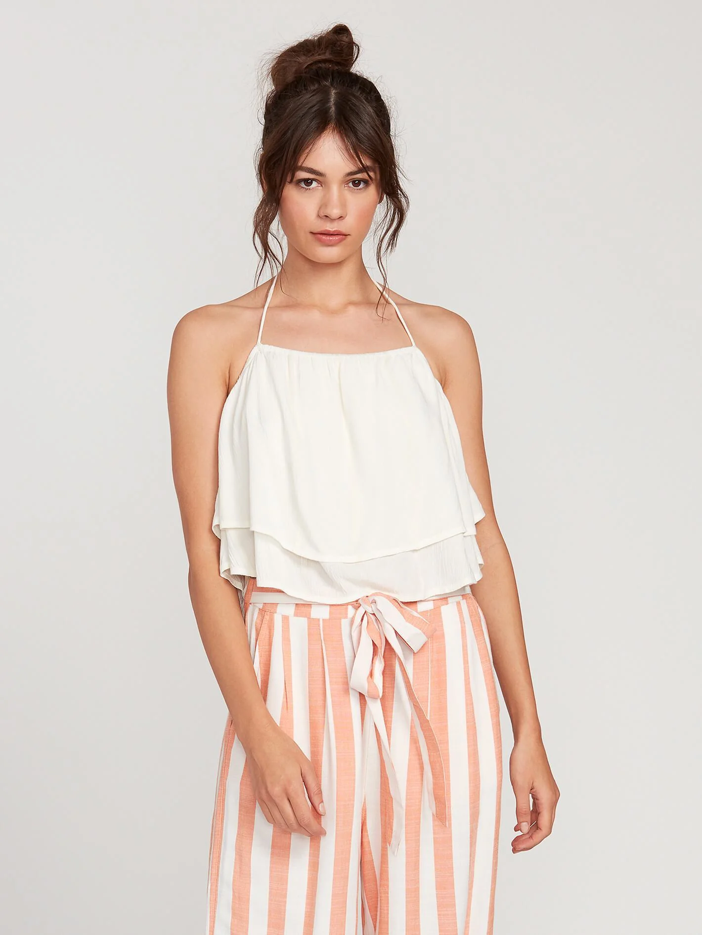 Coco Halter Cami - White - Image 4
