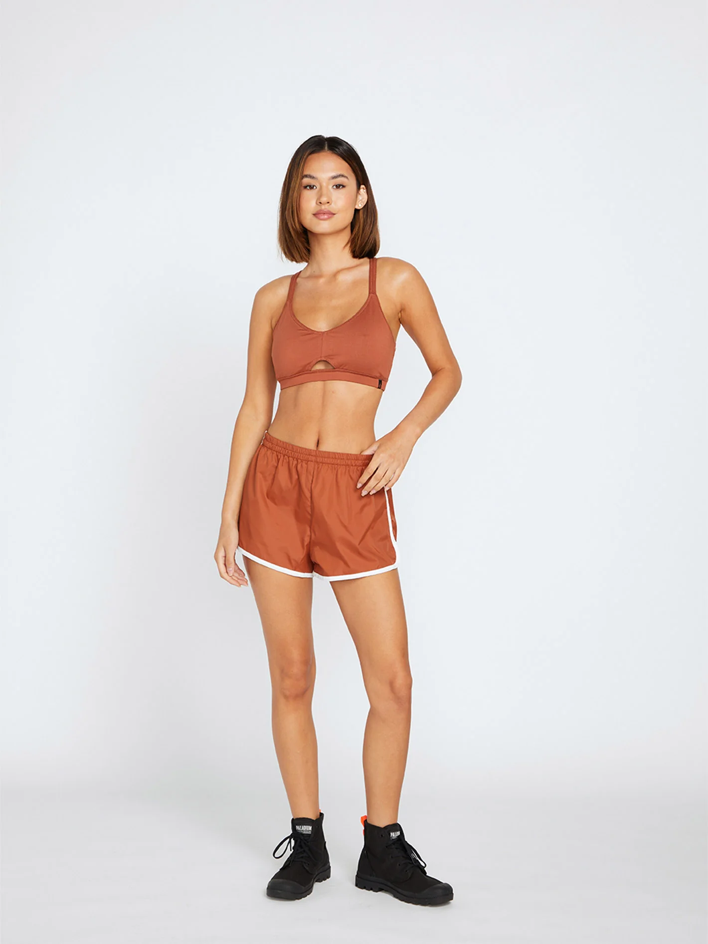 Coco Ho Runner Short - DARK CLAY - Image 9