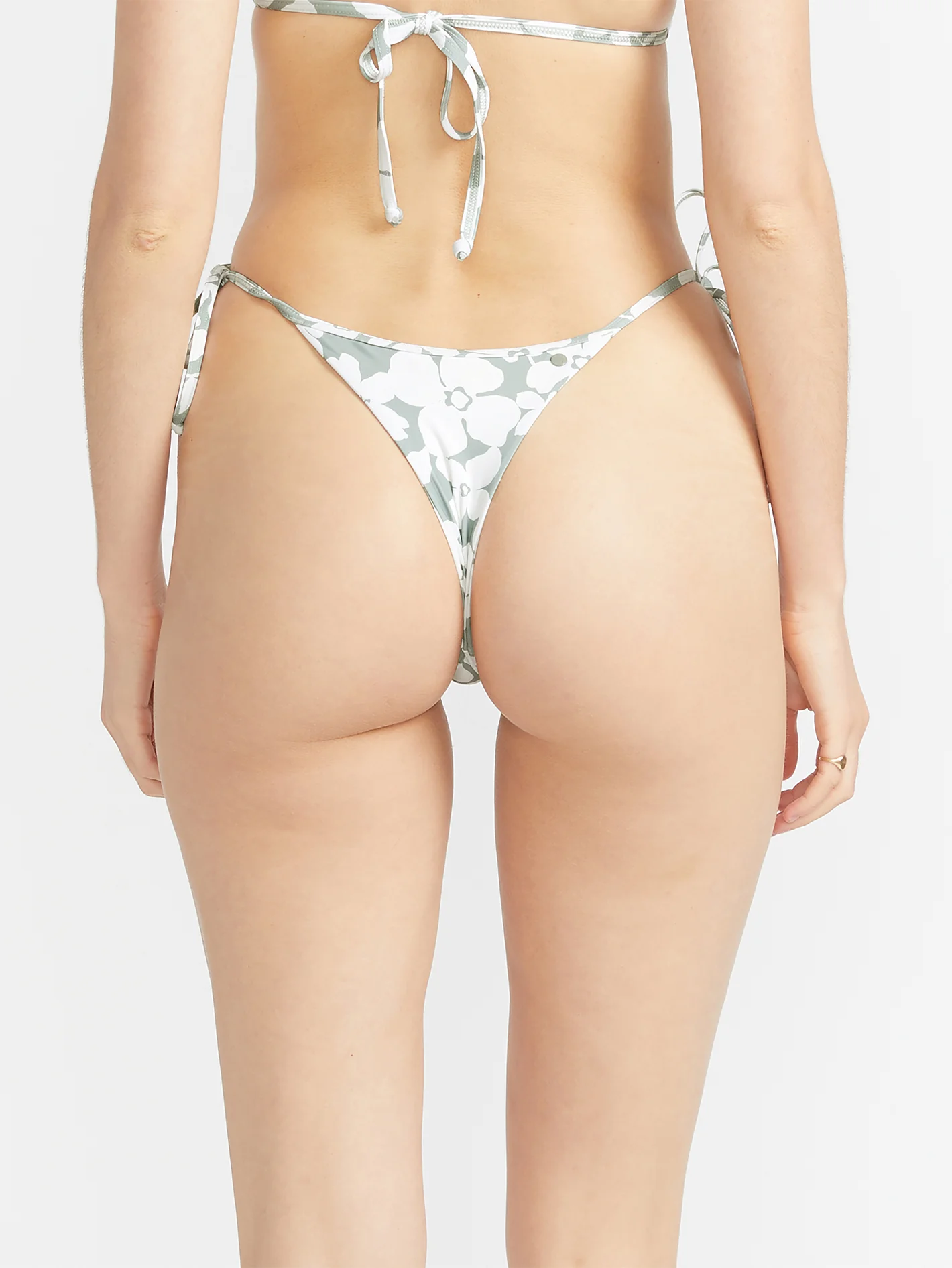 Coco Tiny Bikini Bottom - Sea Glass - Image 3