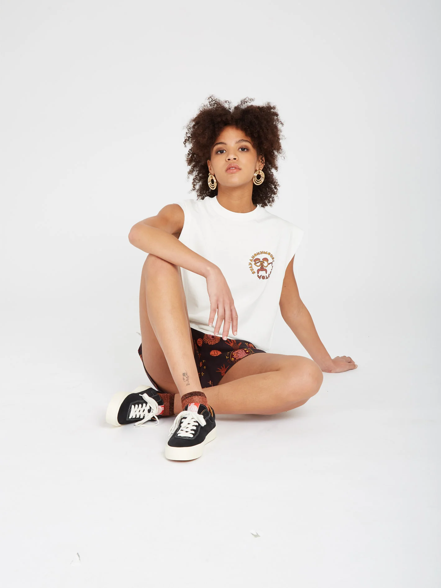 Connected Minds Tank Top - STAR WHITE - Image 10