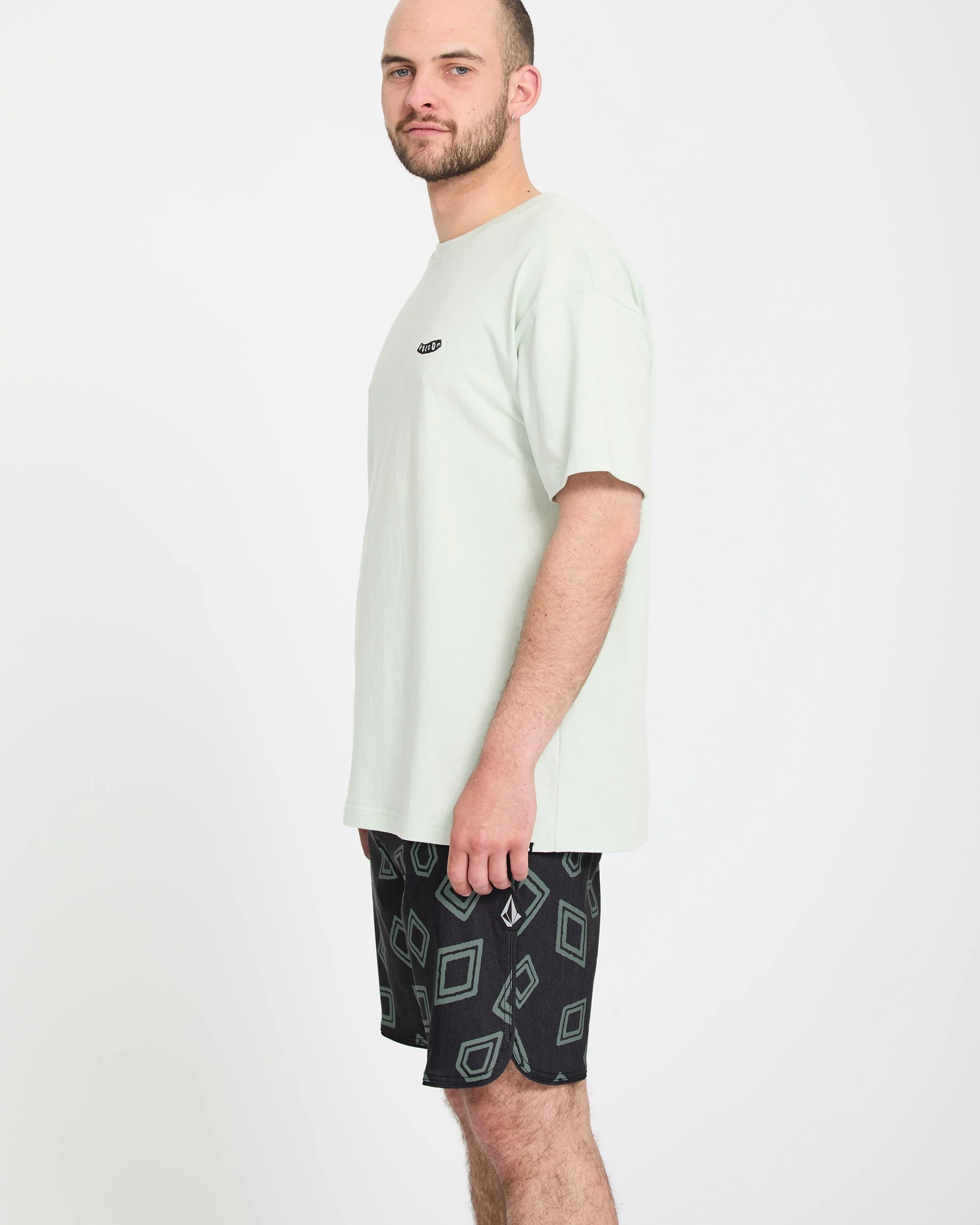 Contact Scallop Stoney 19" Boardshort - Black - Image 7