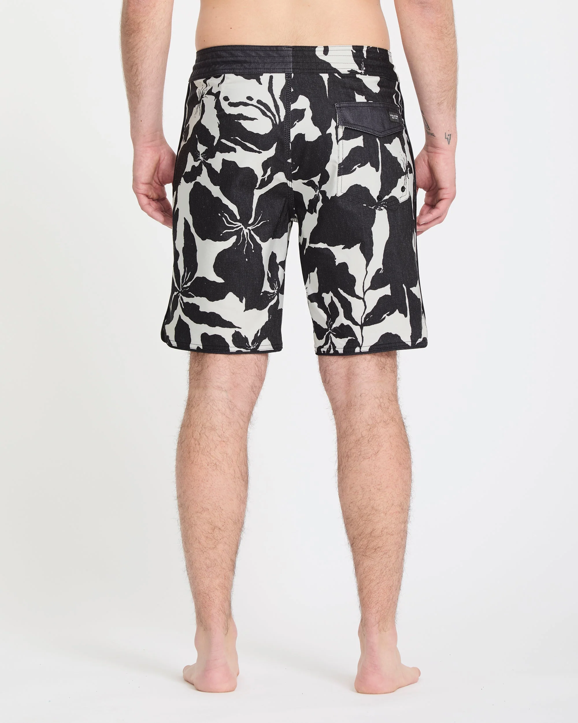 Contact Scallop Stoney 19" Boardshort - Off White - Image 2