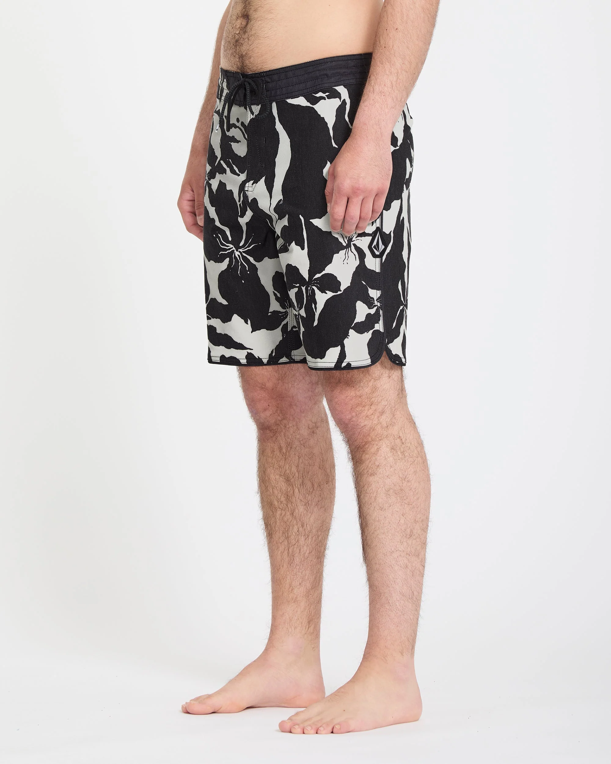 Contact Scallop Stoney 19" Boardshort - Off White - Image 3