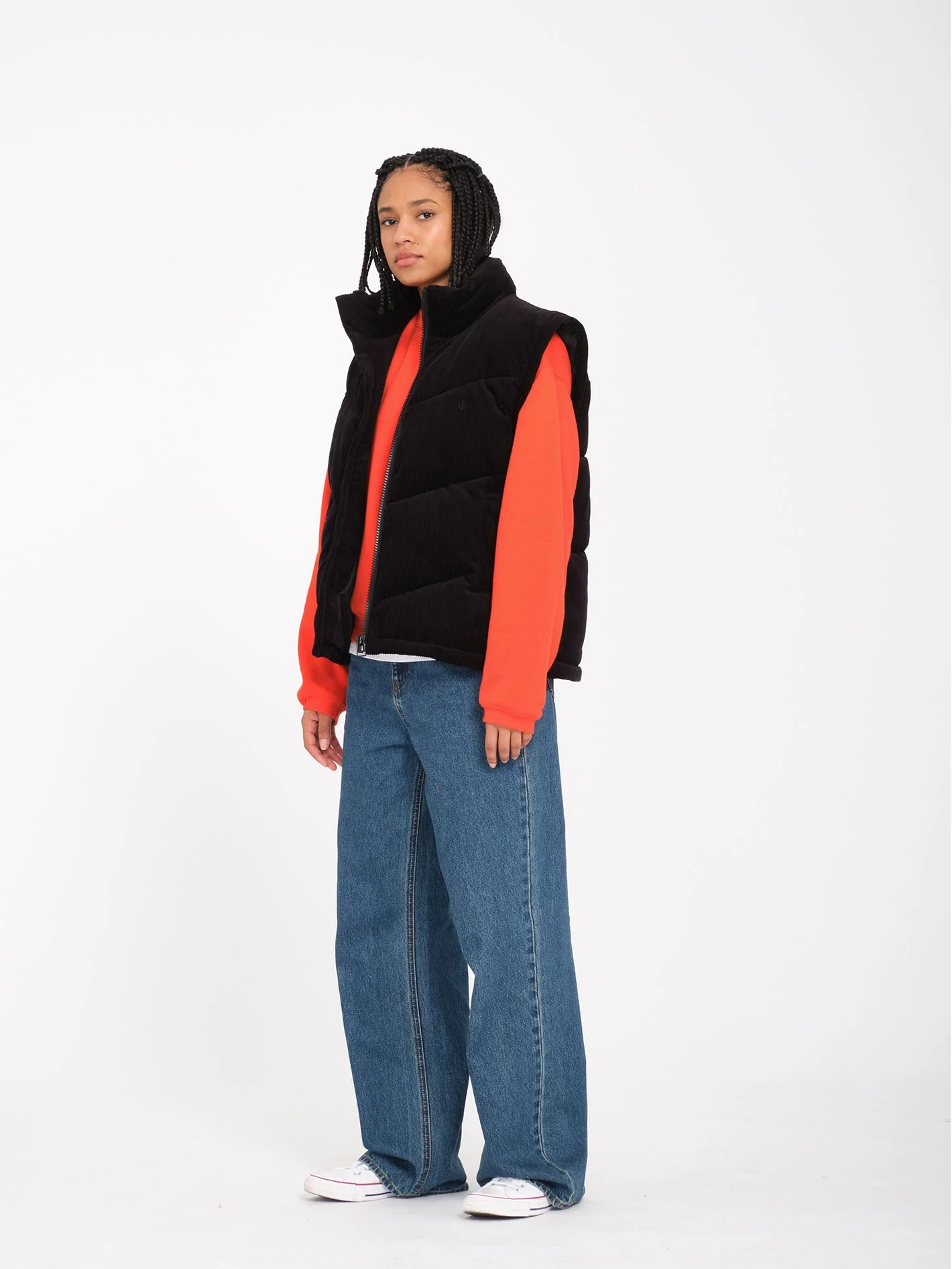 Cord'N Puff Jacket - Black - Image 9